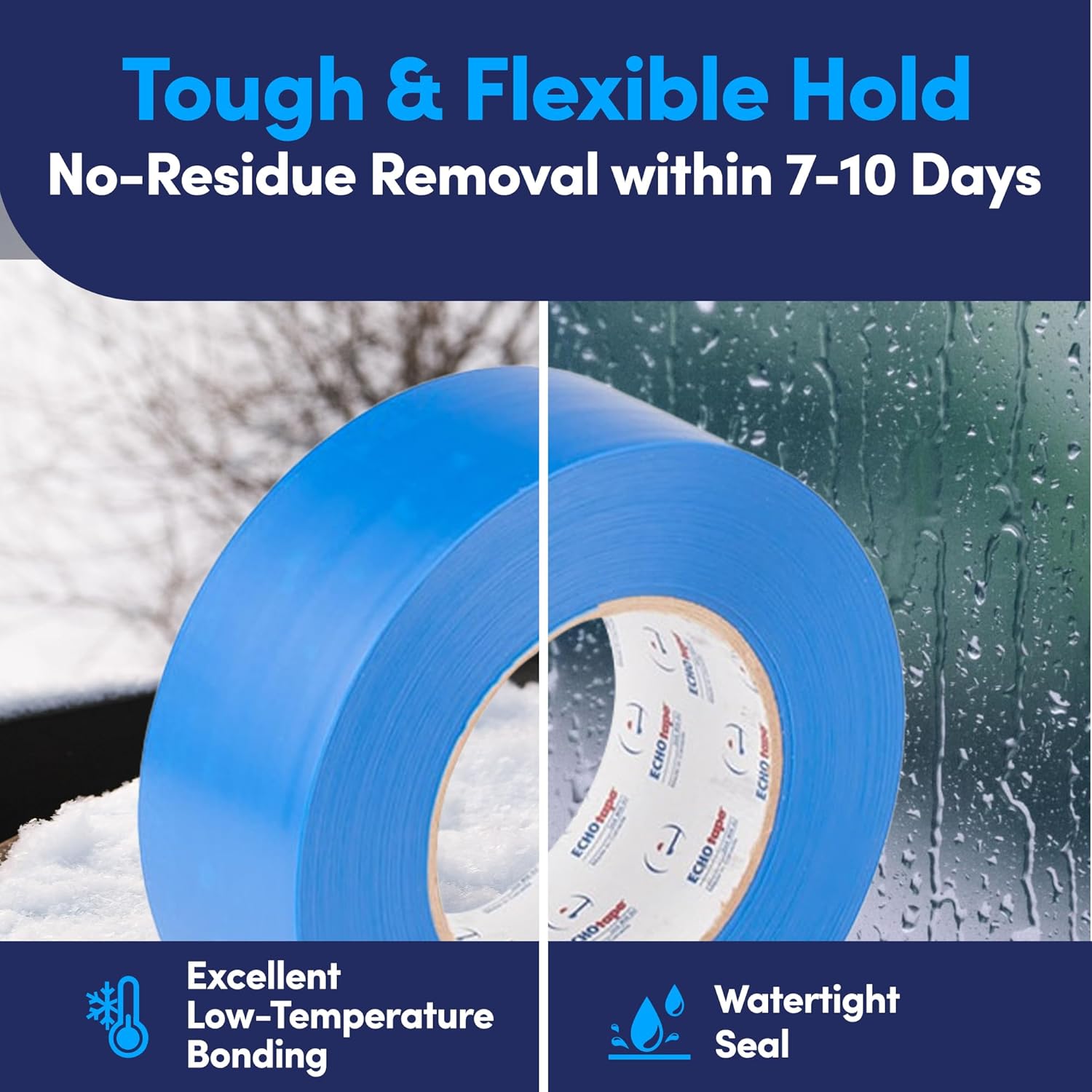 ECHOtape VI-N6120 Multi-Purpose Construction Tape Durable Versatile