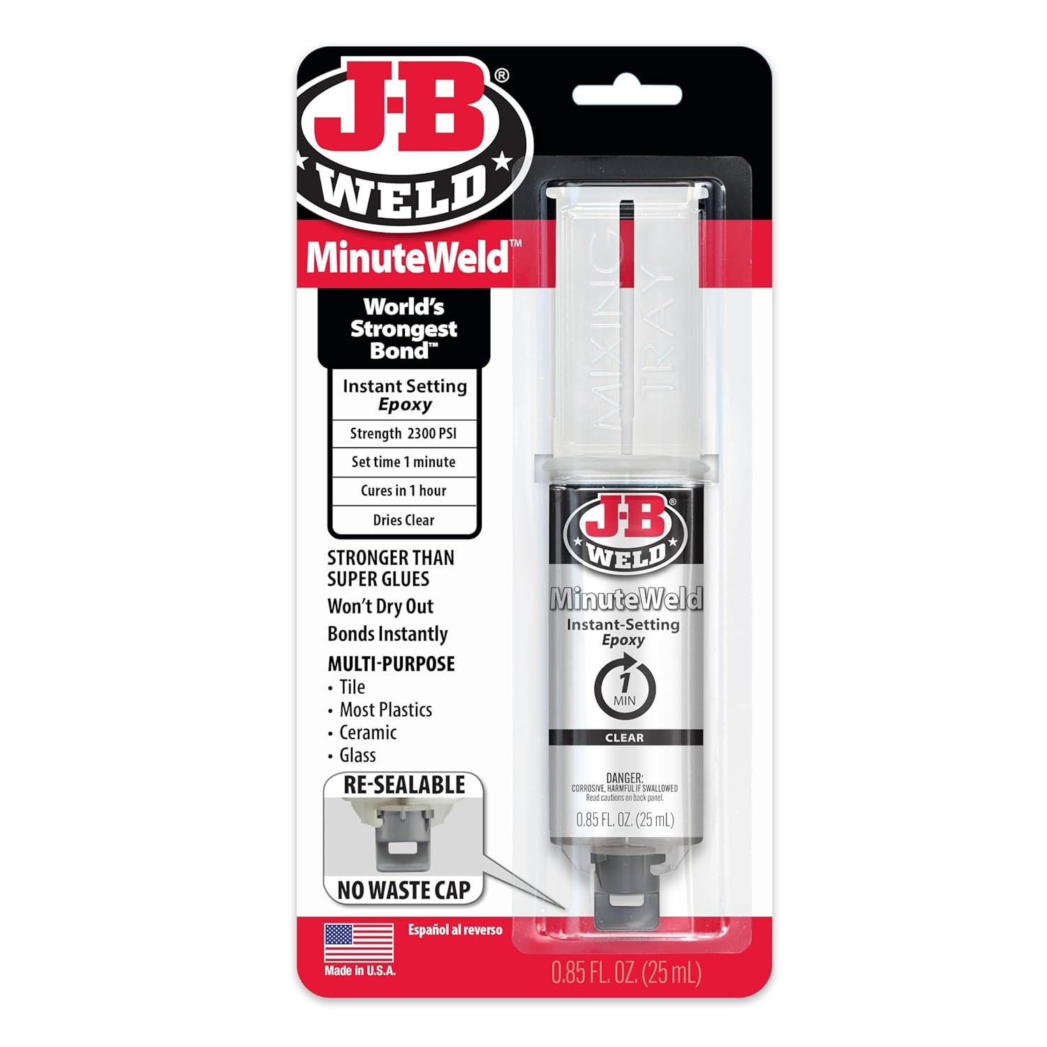 Instant Handmade Epoxy Weld by JB Weld