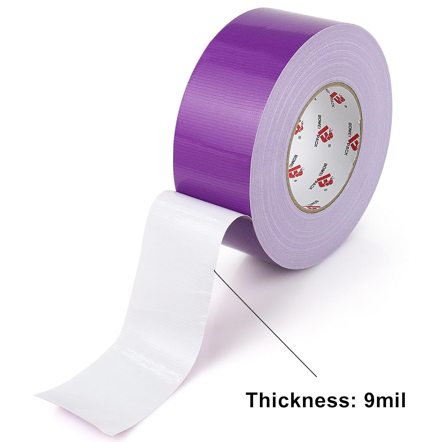 BOMEI PACK Duct Tape Heavy-Duty Waterproof Tear-ReadyProfessional Use