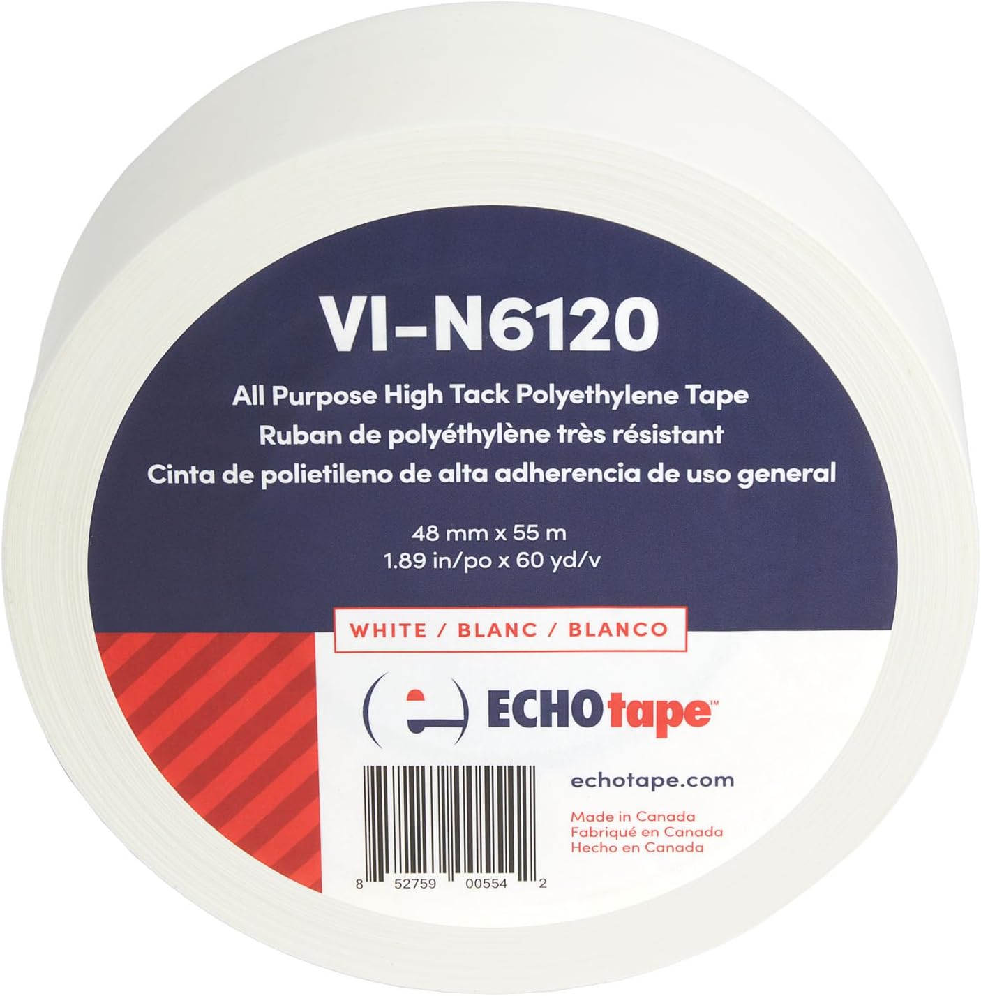ECHOtape VI-N6120 Multi-Purpose Construction Tape Durable Versatile