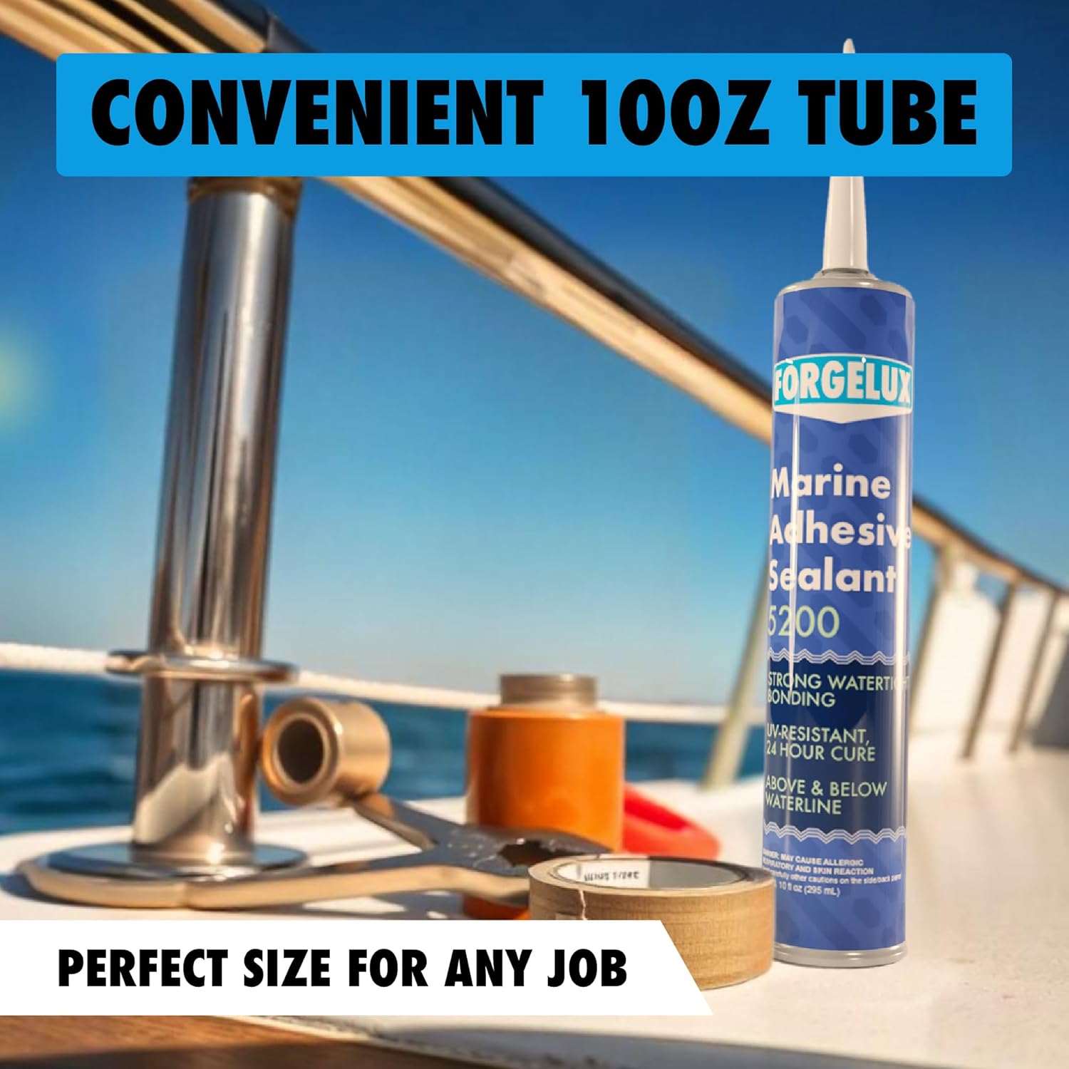 Seal Your Boat - Marine Adhesive 5200 Fast-Curing White