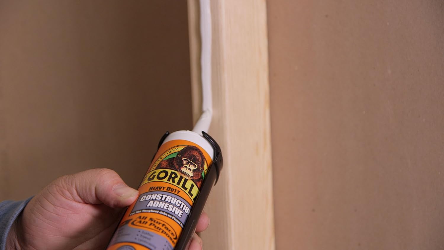 Gorilla Heavy Duty Construction Adhesive 9oz