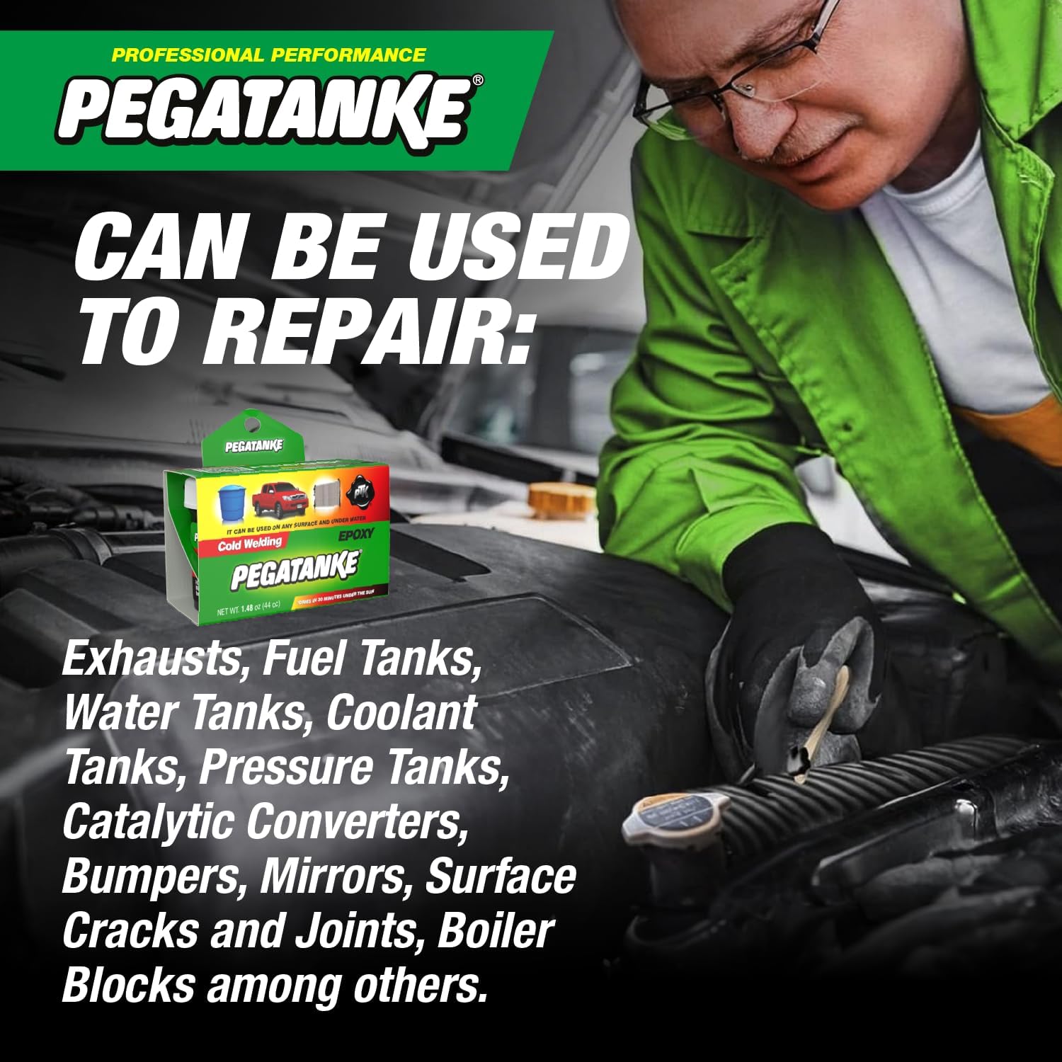 High-Strength Epoxy Glue for Fuel Tanks