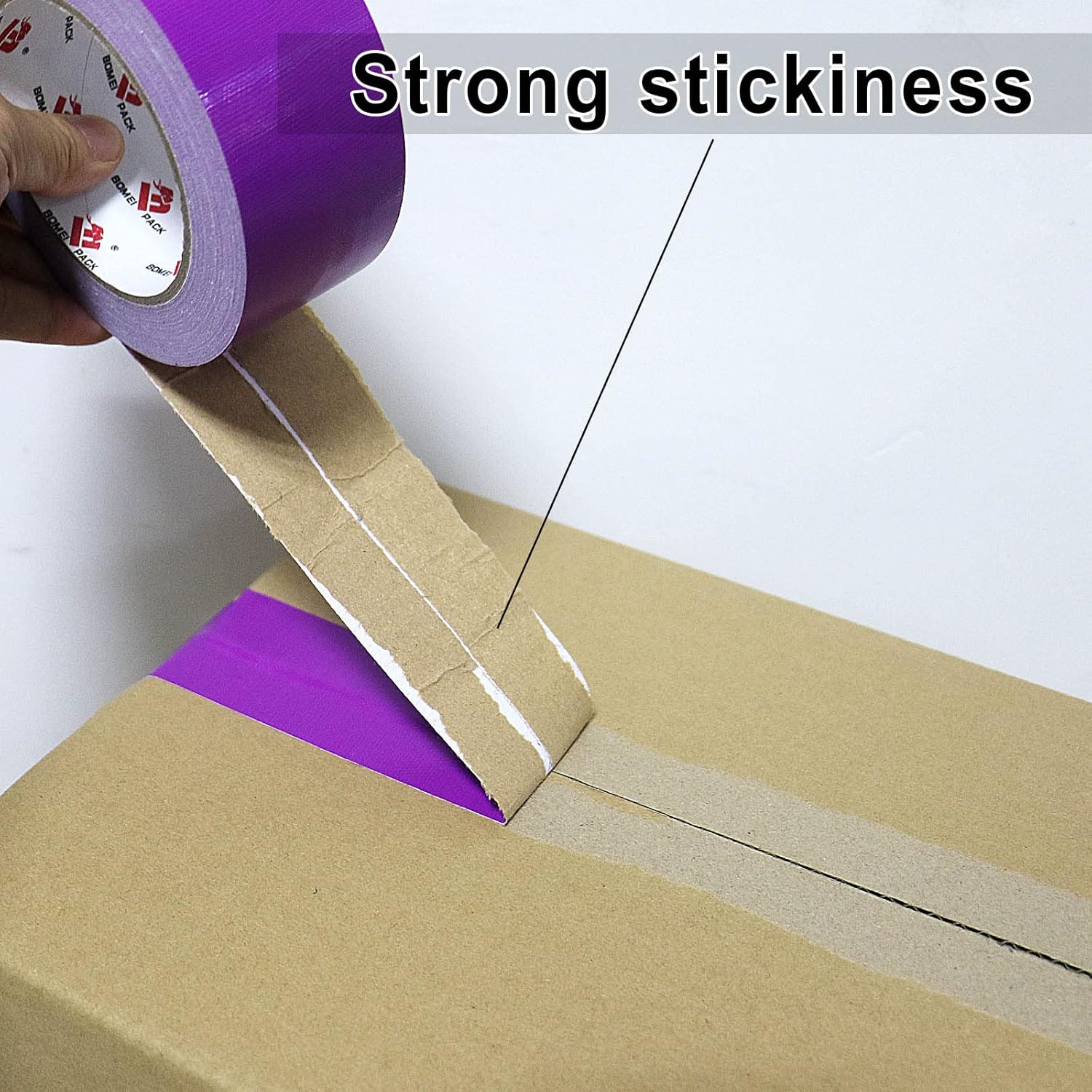 BOMEI PACK Duct Tape Heavy-Duty Waterproof Tear-ReadyProfessional Use