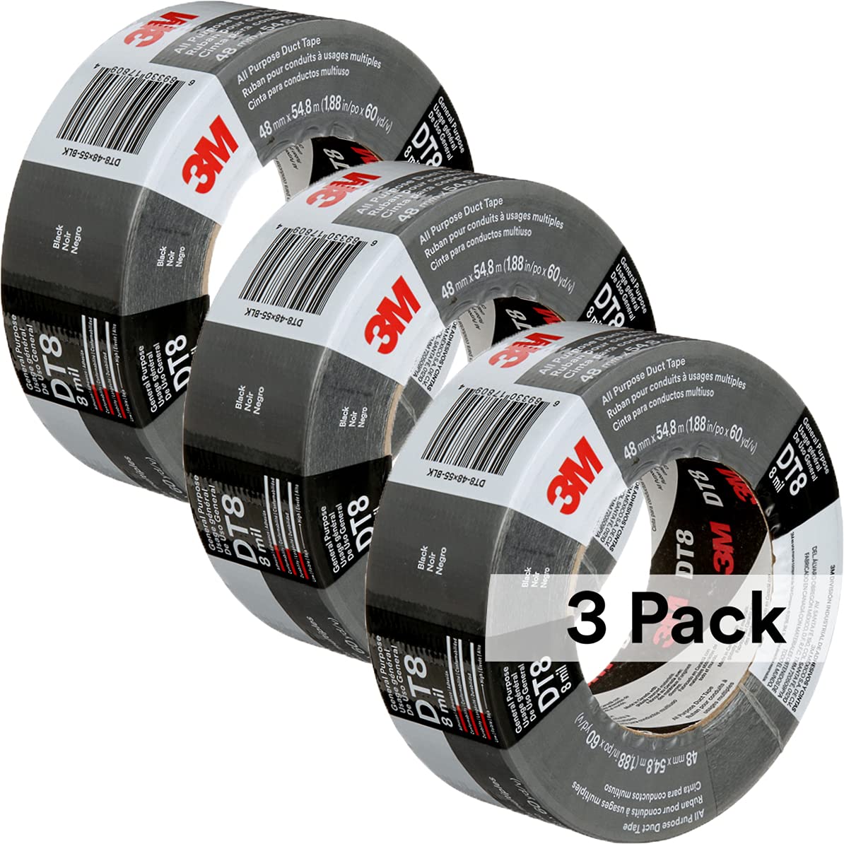 3M Professional Duct Tape - Industrial-Strength and Multi-Use
