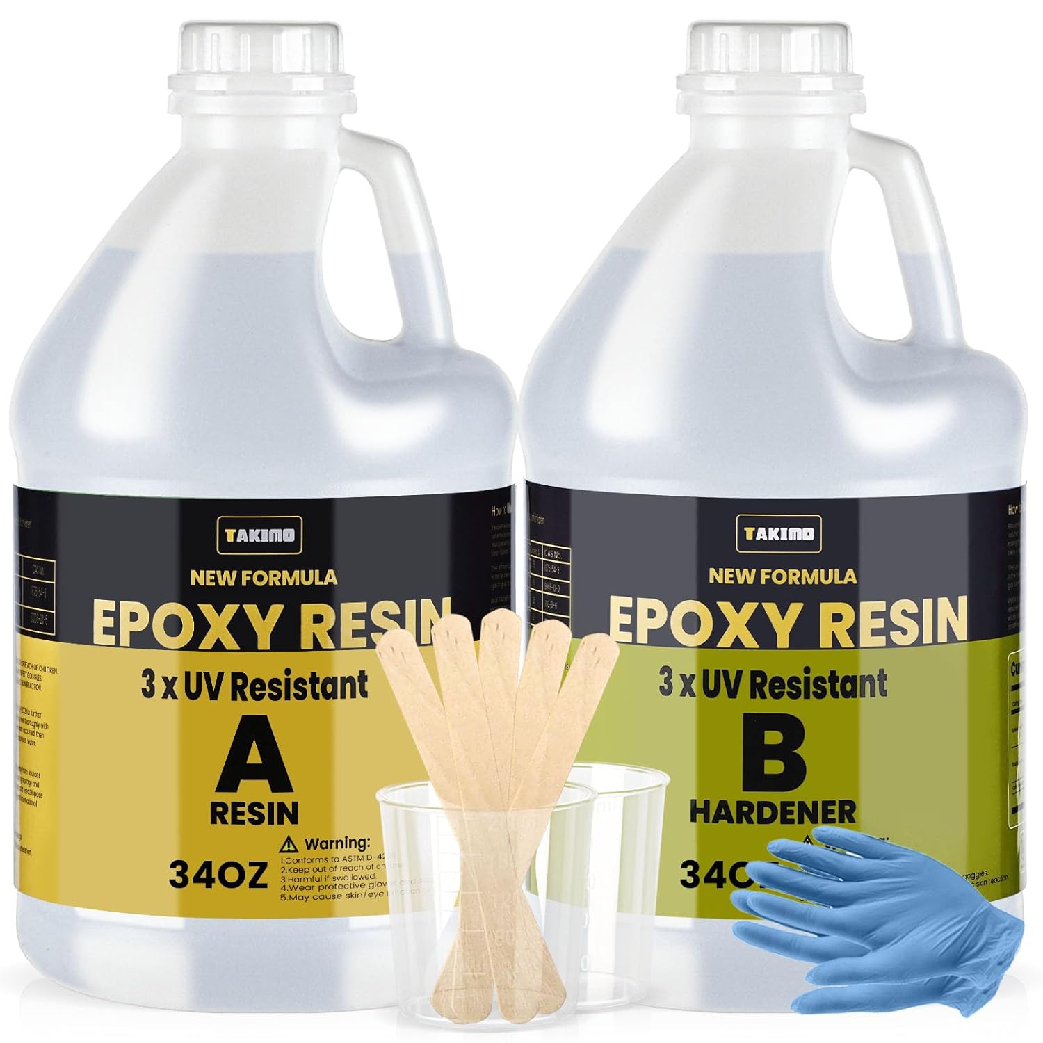 Easy-to-Use UV-Resistant Epoxy Kit for Creative Projects
