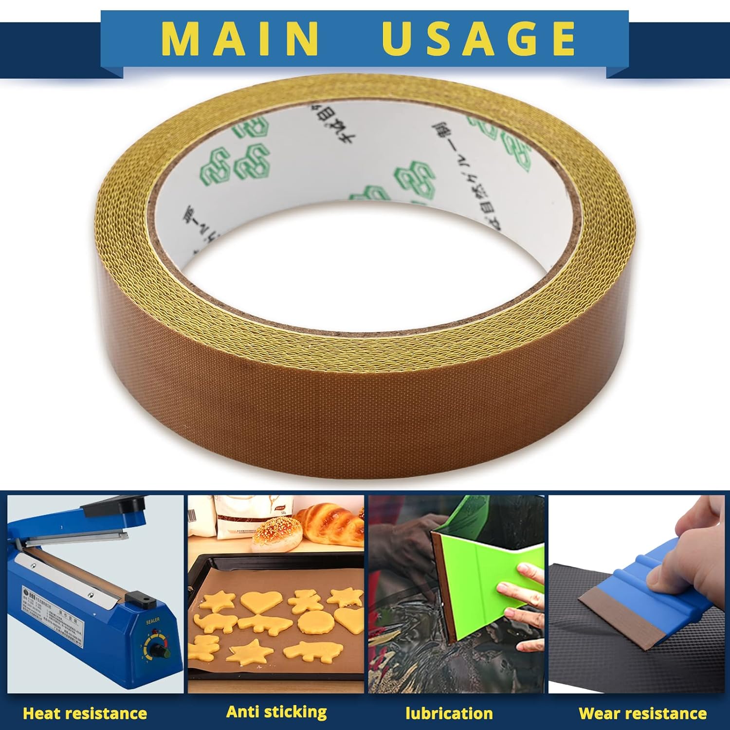 High-Temp Heat Sealing Tape for Welding More