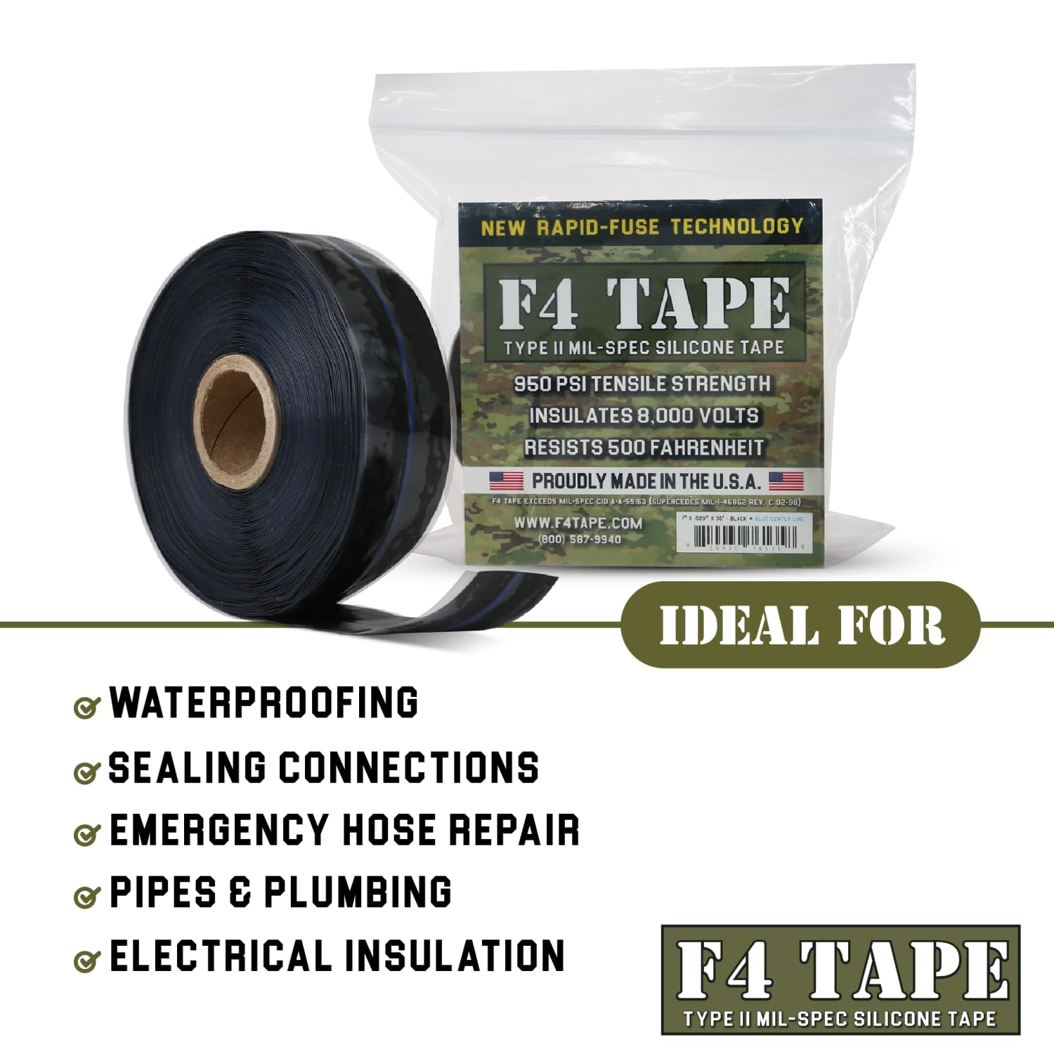 bond it f4 emergency silicone tape