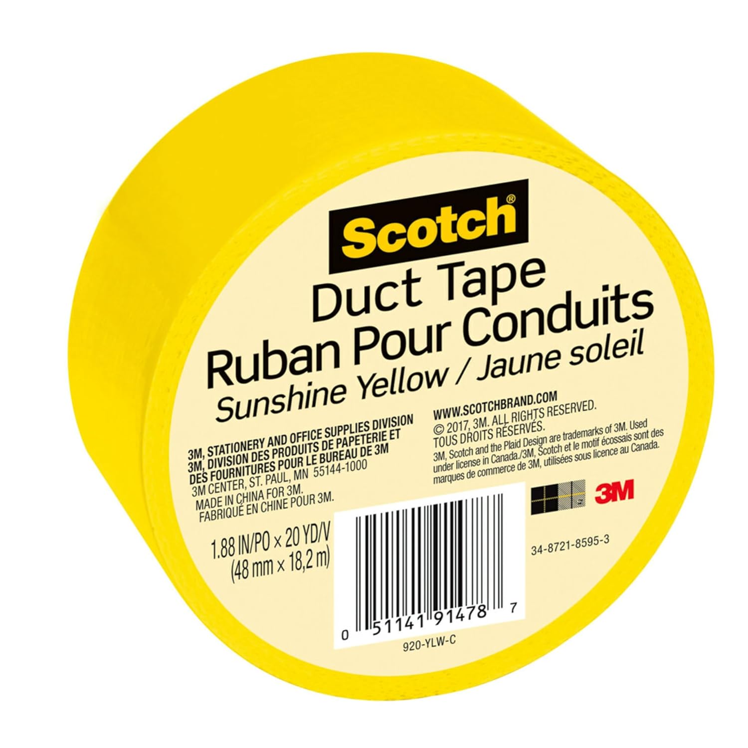 Scotch Duct Tape Smooth Durable