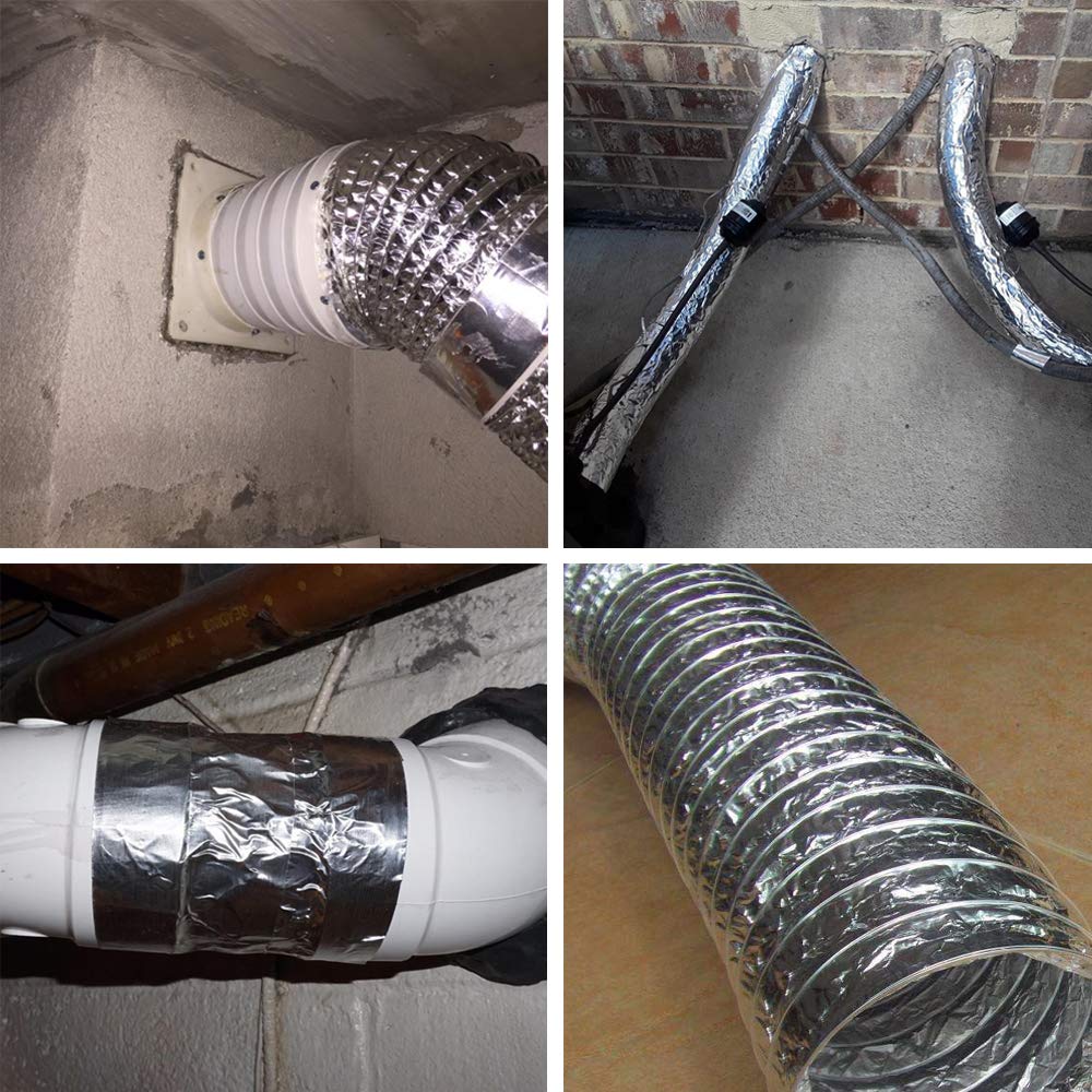 LLPT Aluminum Foil Tape for HVAC Sealing Duct Repair