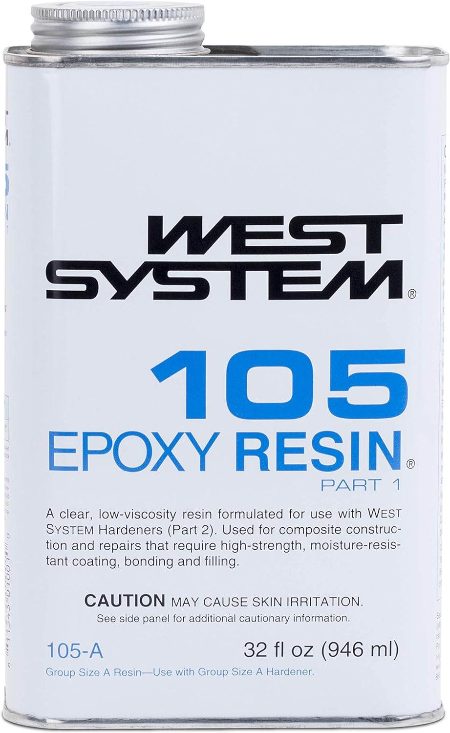West System 105-A Epoxy Resin Clear