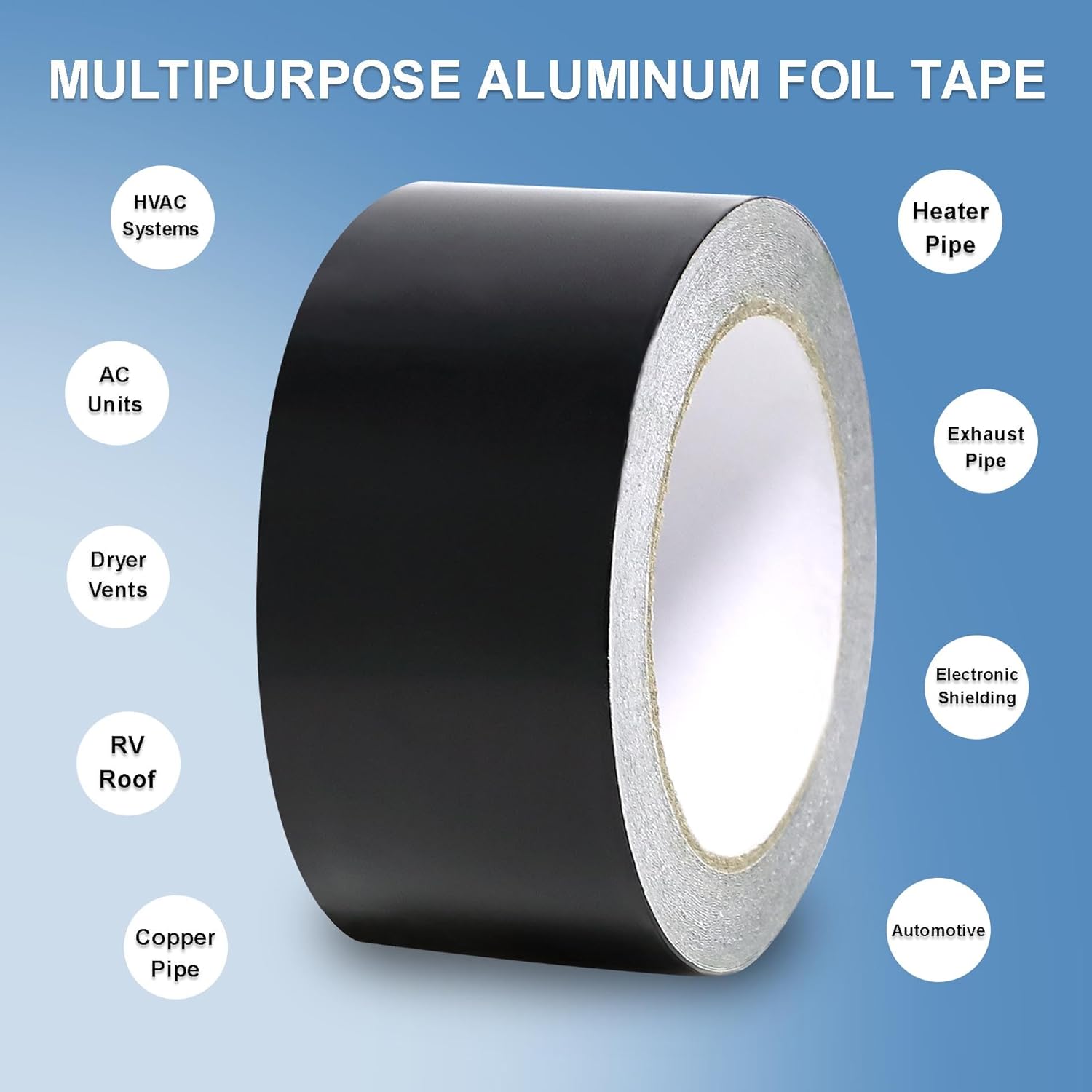 Durable Aluminum Foil Tape for HVAC Systems
