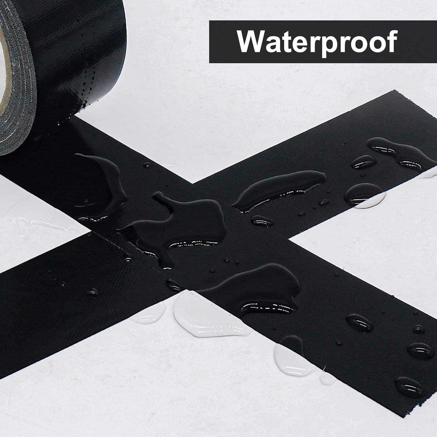 Heavy Duty Black Duct Tape 2 inch x 30 yards 3mil