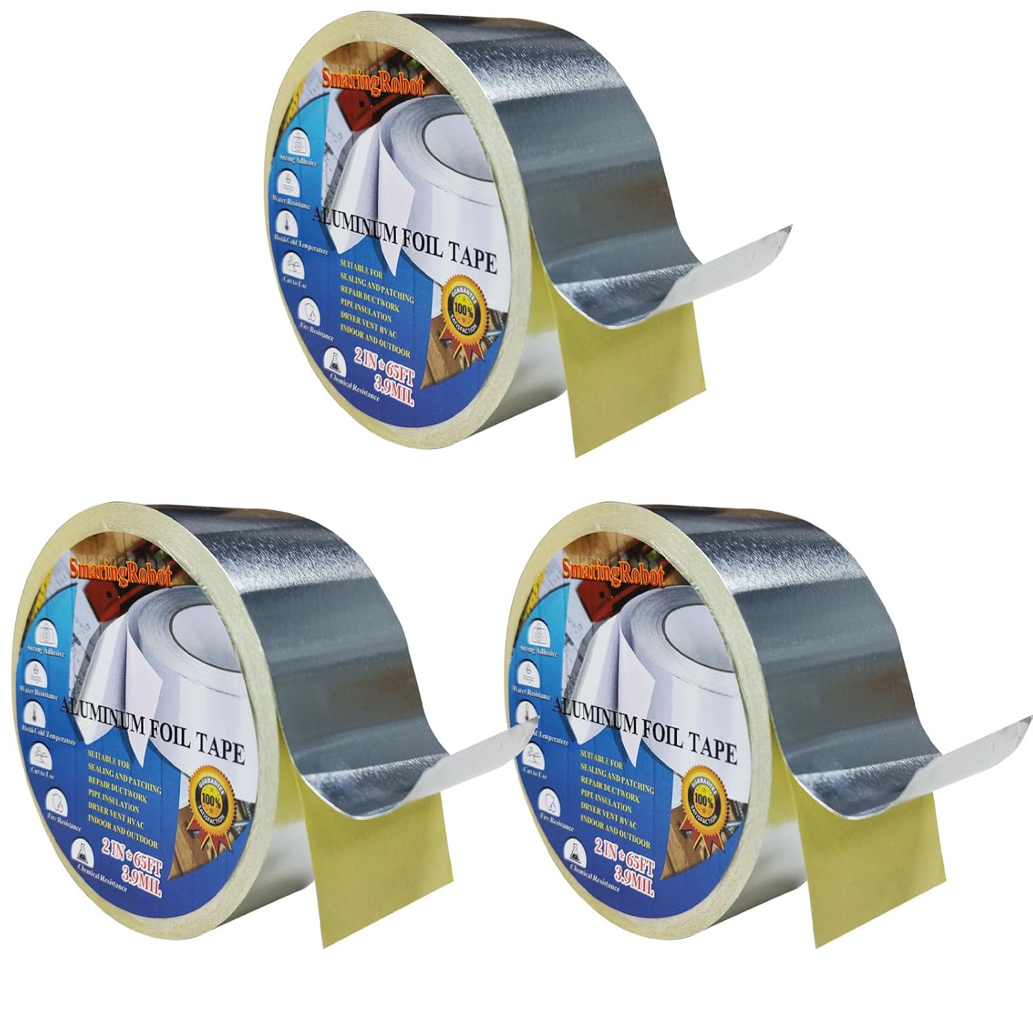 High-Terminal Heat Resistant Aluminum Duct Tape