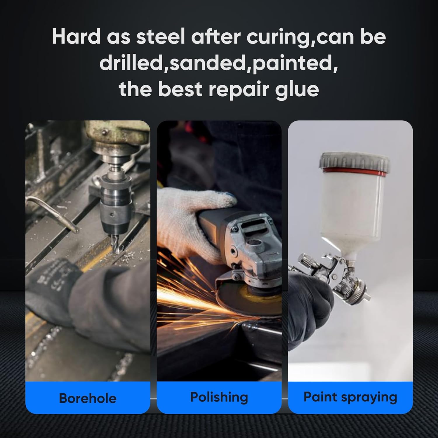 Vicpricme EP1001 Strong Metal Epoxy Weld Glue