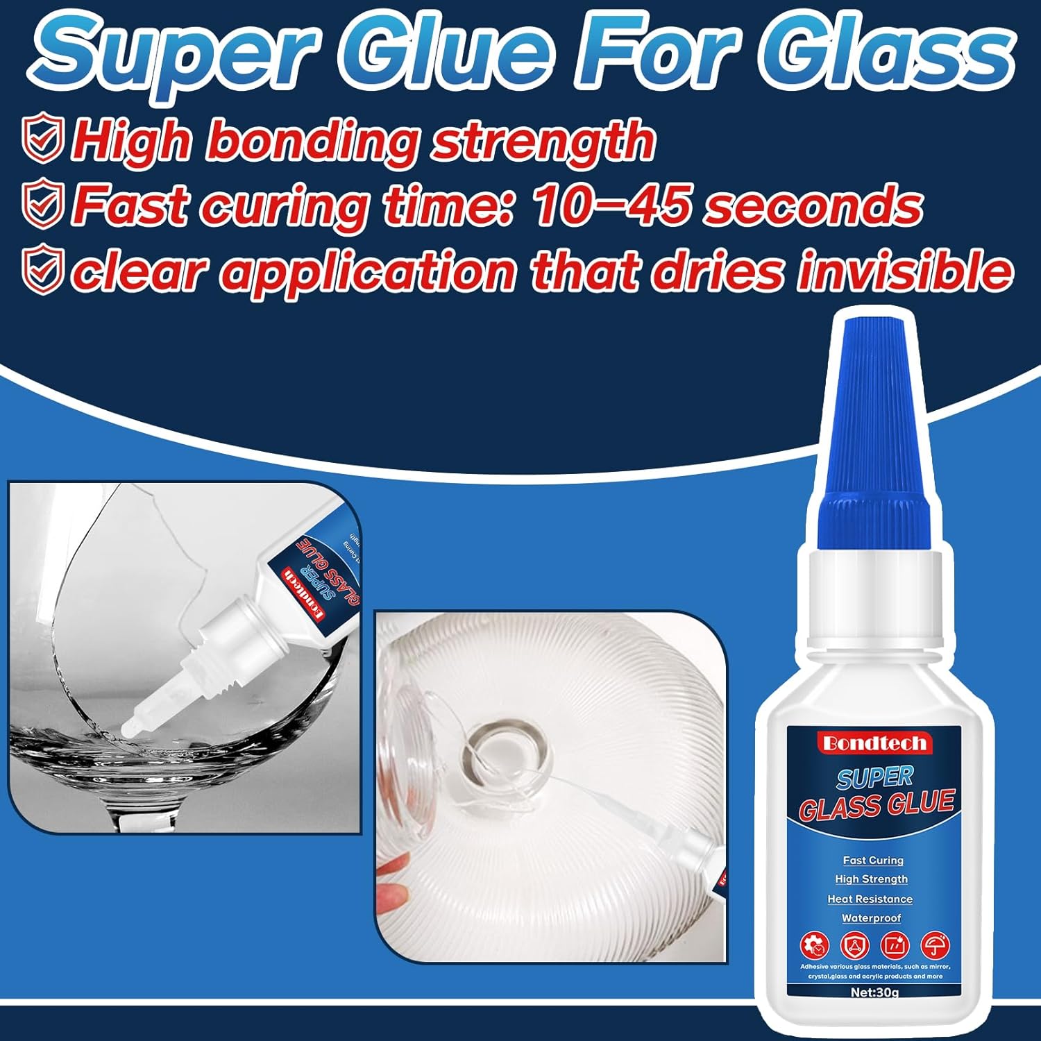 Bondtech Super Clear Glass Glue