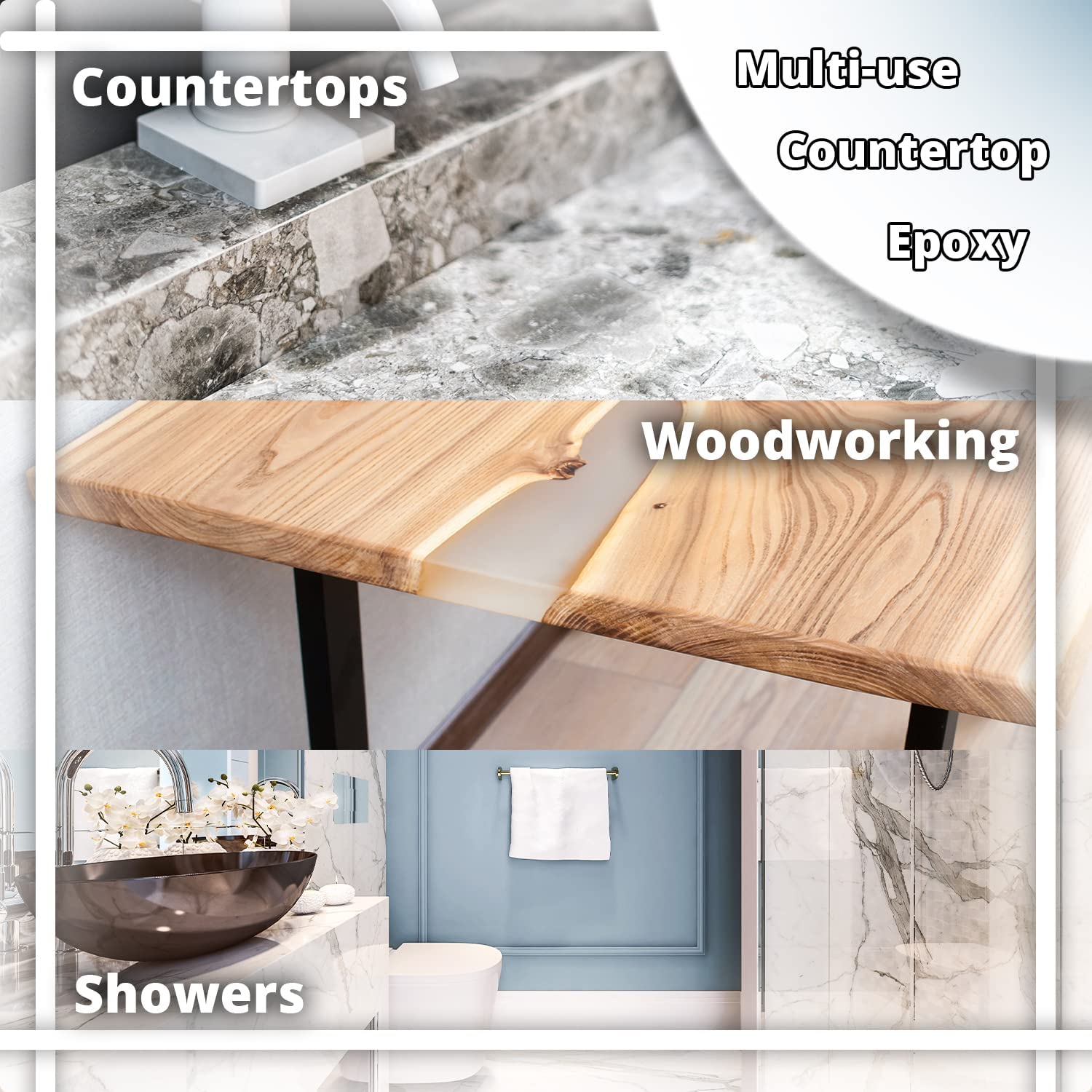 Stone Coat Countertops Epoxy Resin Kit for Kitchens Counters More