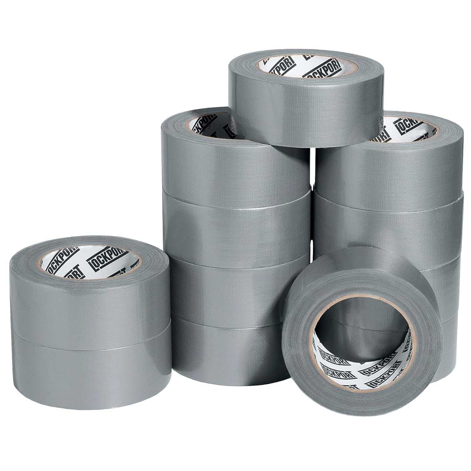 Lockport Duct Tape - Heavy Duty Waterproof 30 Yards Silver
