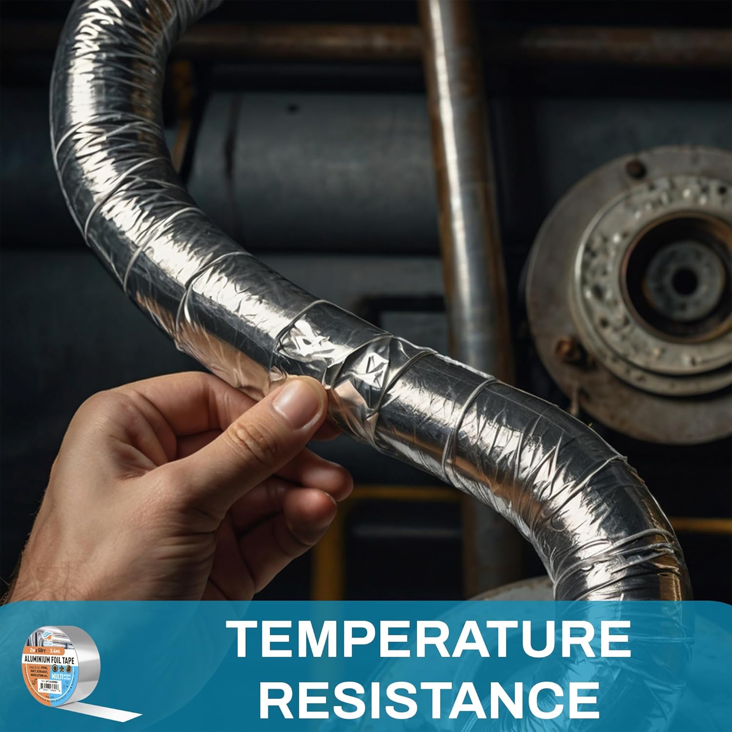 Air 360 Aluminum Duct Tape for Heat Weather