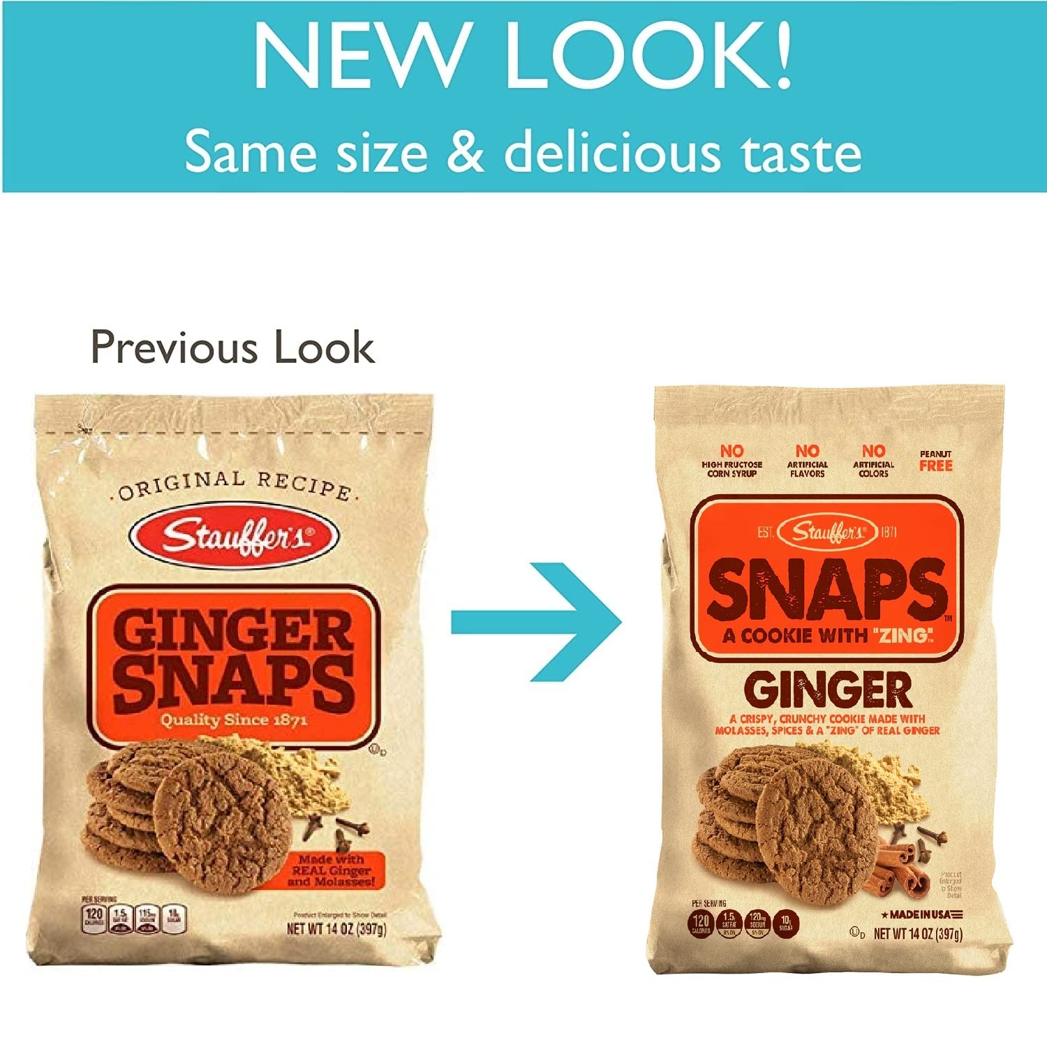Original Ginger Snaps 14 oz Bag