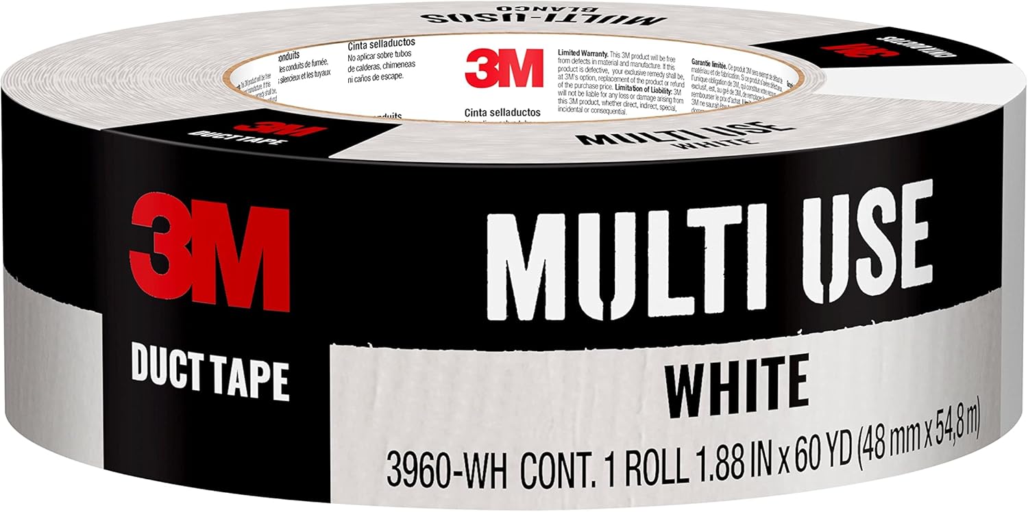 Duct Tape Secure 3M Multi-Use White 60 Yards