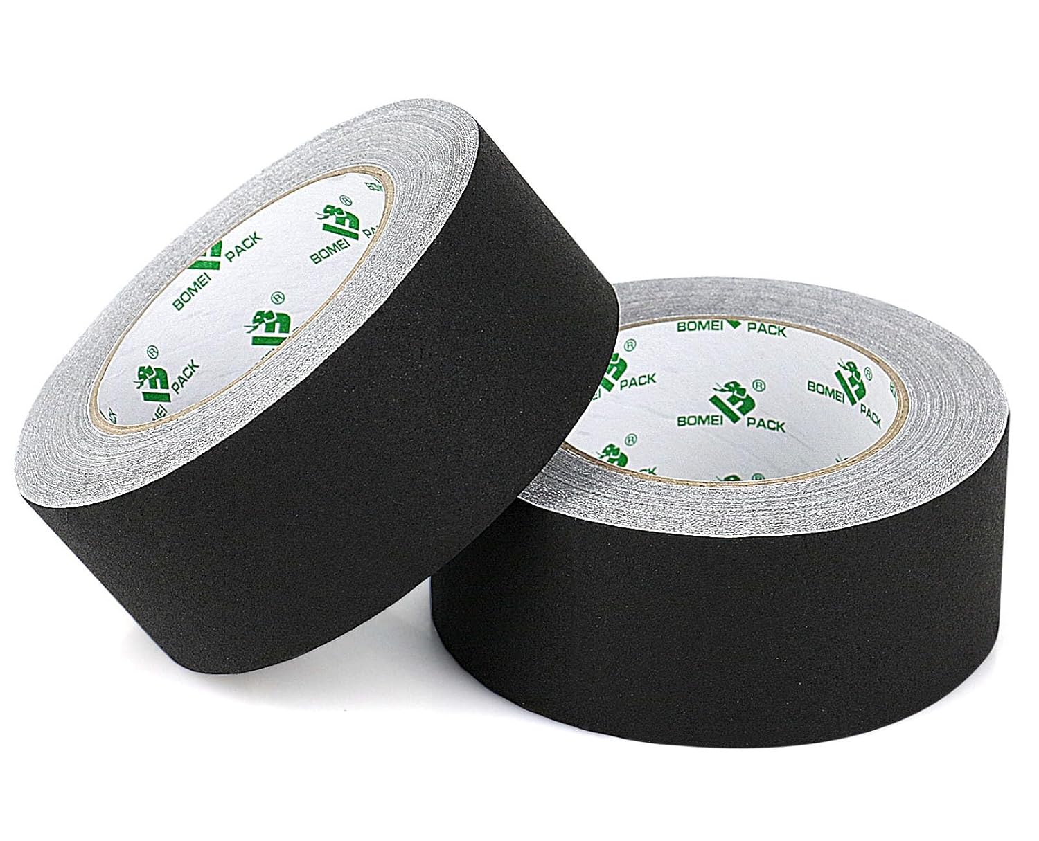 BOMEI PACK Gaffer Tape 2inch x 30yds Black Non-Reflective