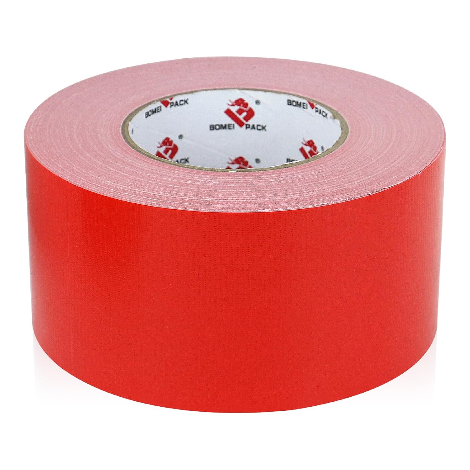 BOMEI PACK 3-Inch Red Duct Tape Industrial-Strength Waterproof and Durable