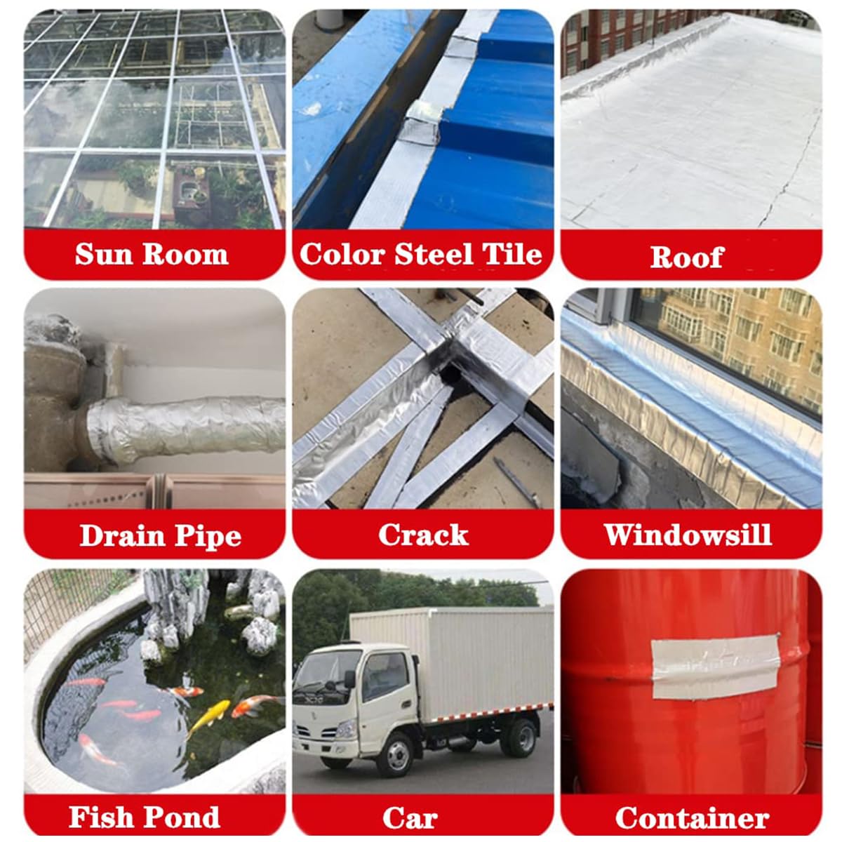 ECYC Ltd Butyl Waterproof Tape 39in x 328ft