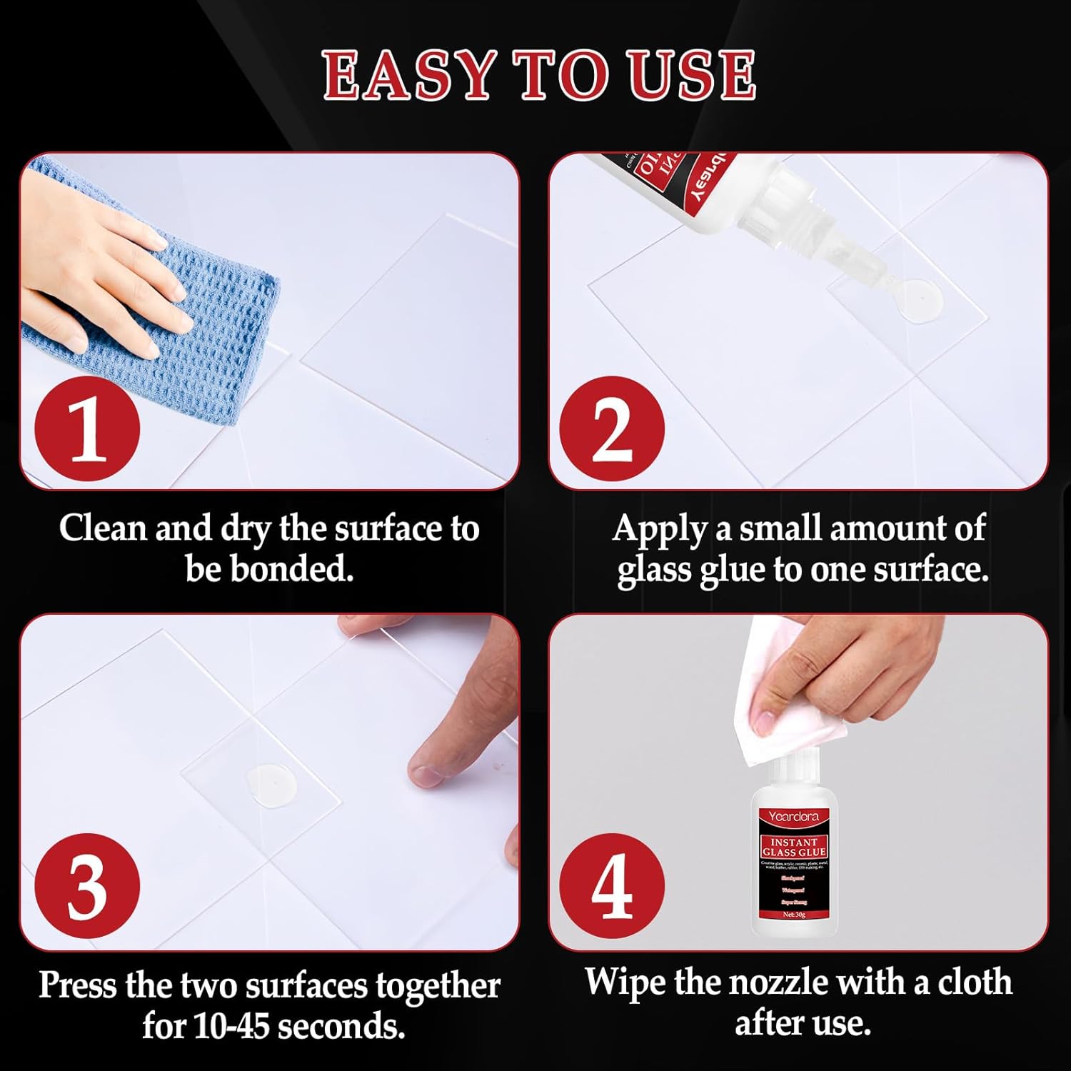 Instant Glass Glue 30g Original