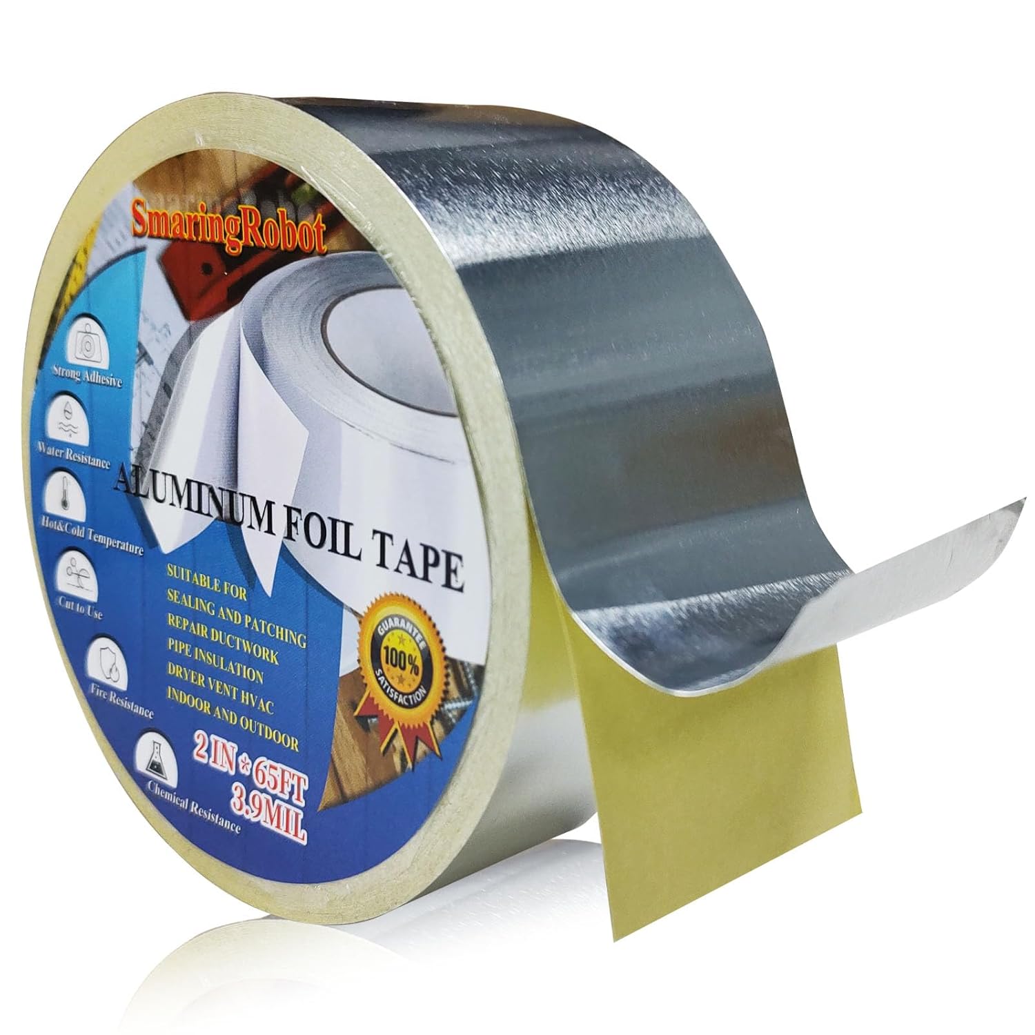 Premium Aluminum Duct Tape for HVAC DryerVent