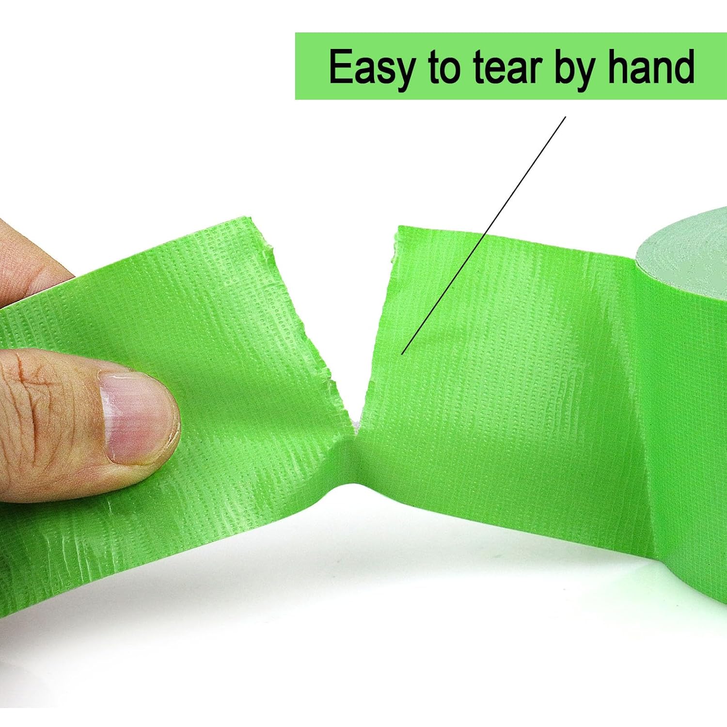 BOMEI PACK Green Duct Tape 3 Rolls