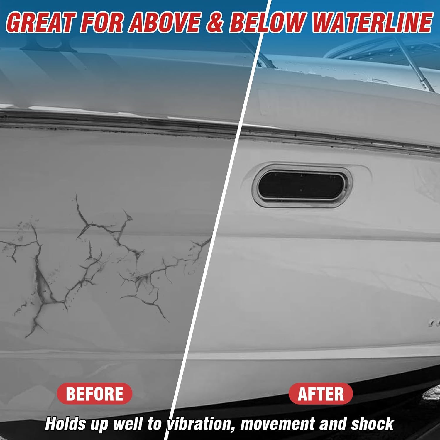 Bondtech Marine Sealant High-Strength White Adhesive