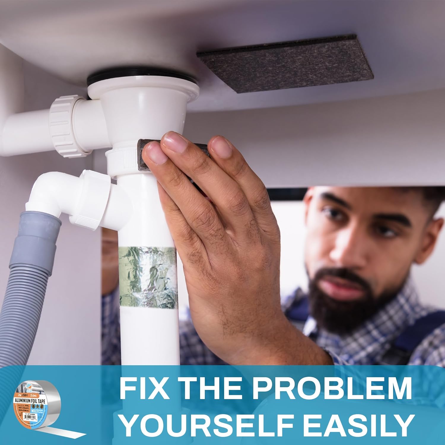 Air 360 Aluminum Duct Tape for Heat Weather