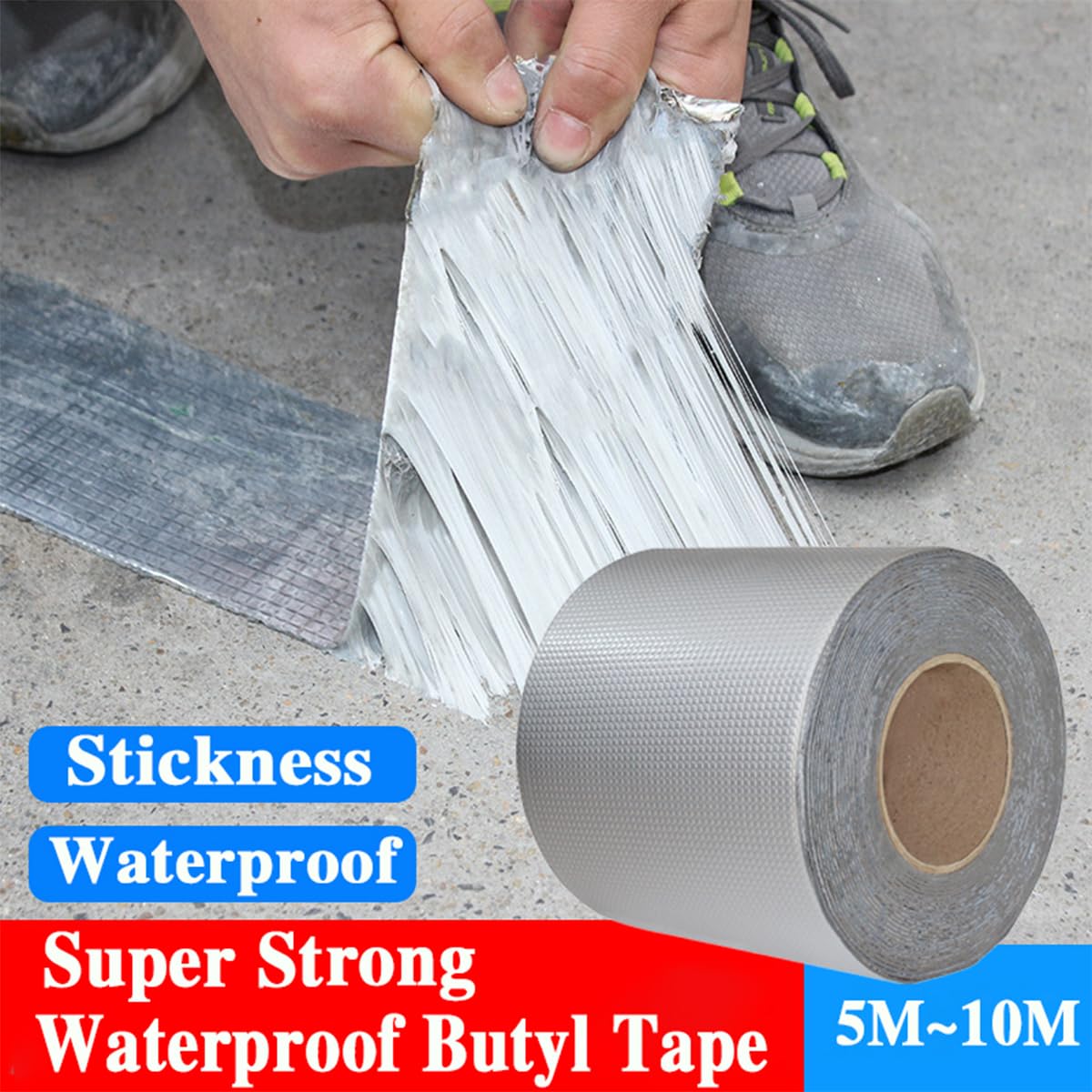 ECYC Ltd Butyl Waterproof Tape 39in x 328ft