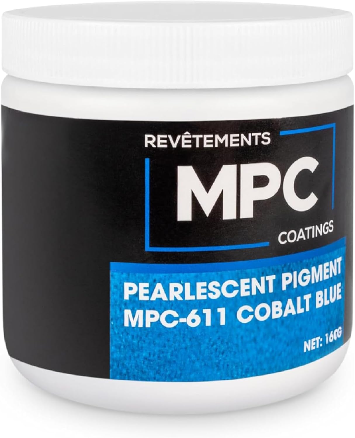 MPC Pearlescent Epoxy Pigment Cobalt Blue 3-Gallon Kit