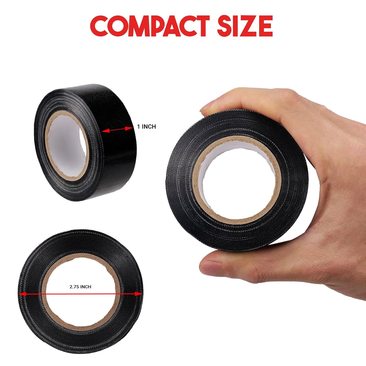 Mini Duct Tape Small Waterproof Tearable by Hand