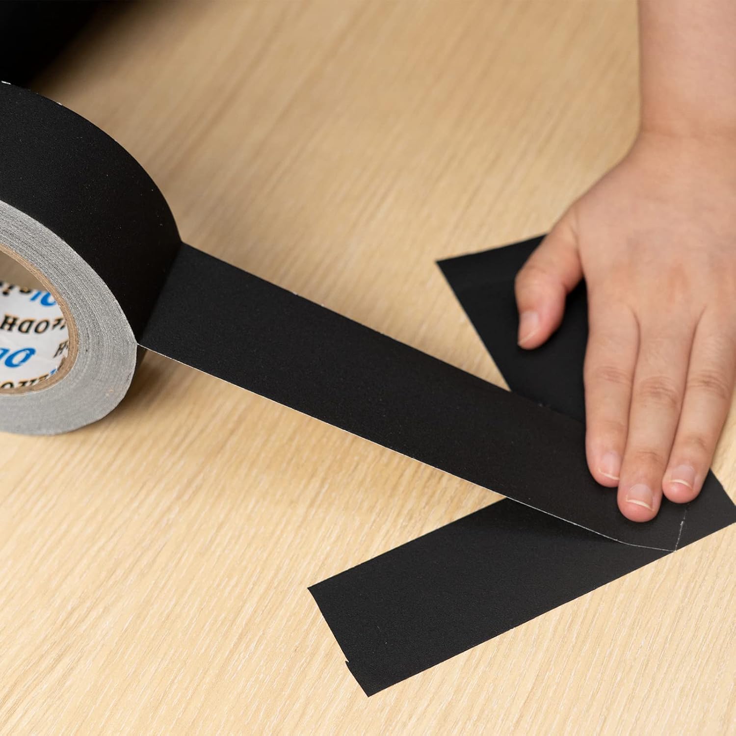 3 Inch Black Gaffers Tape 12 Roll Bulk Pack