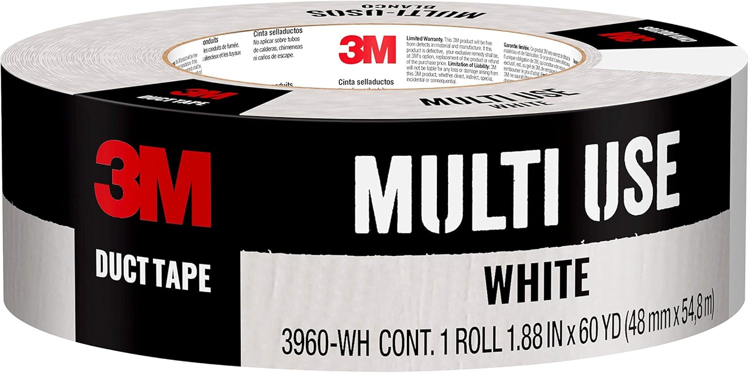 Duct Tape Secure 3M Multi-Use White 60 Yards