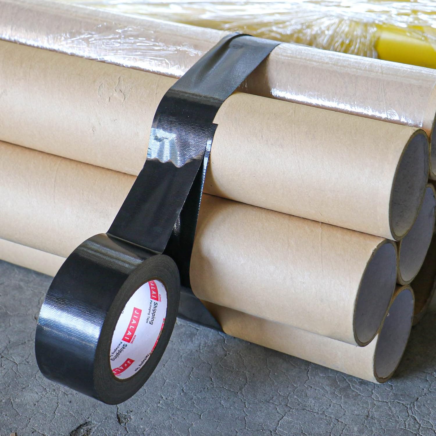 Heavy Duty Black Duct Tape 2 inch x 30 yards 3mil