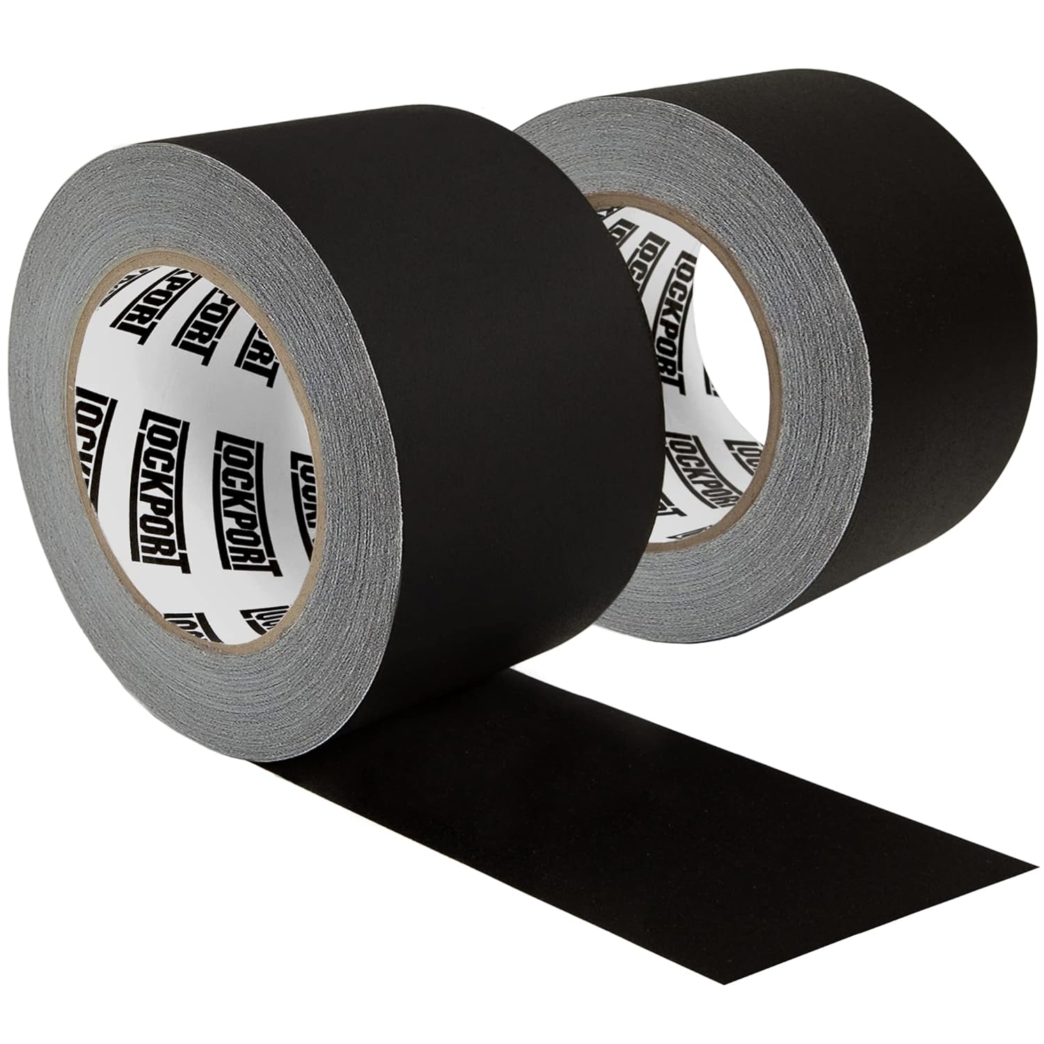 Lockport Black Gaffers Tape - 2 Pack