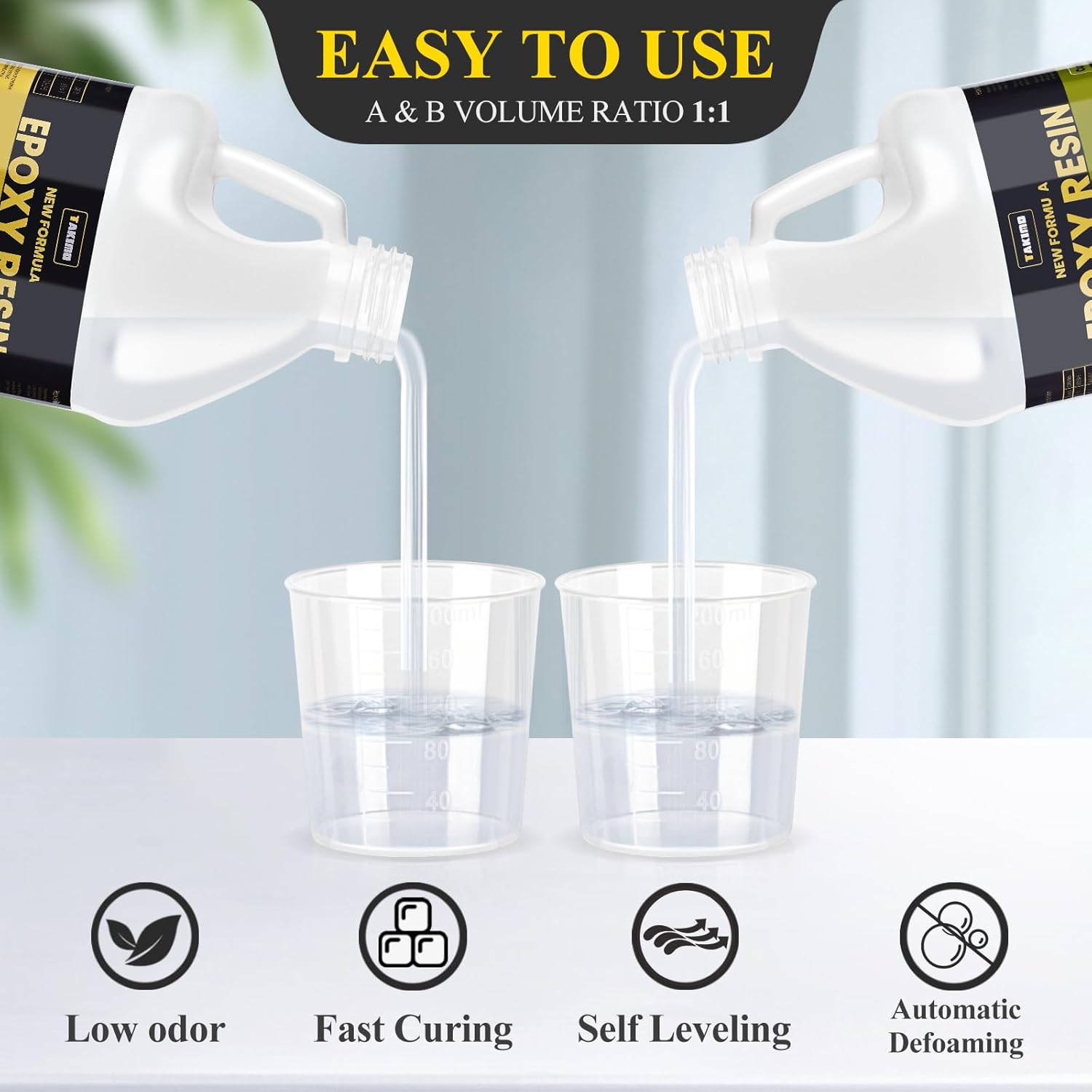 Easy-to-Use UV-Resistant Epoxy Kit for Creative Projects
