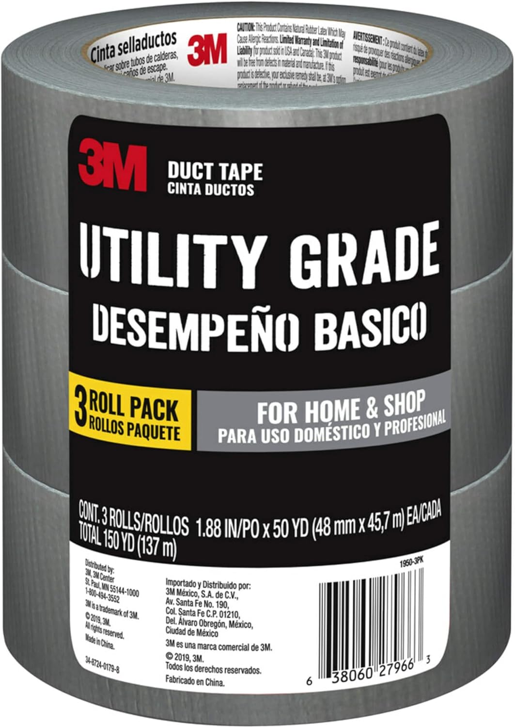 3M Utility Duct Tape Industrial Use