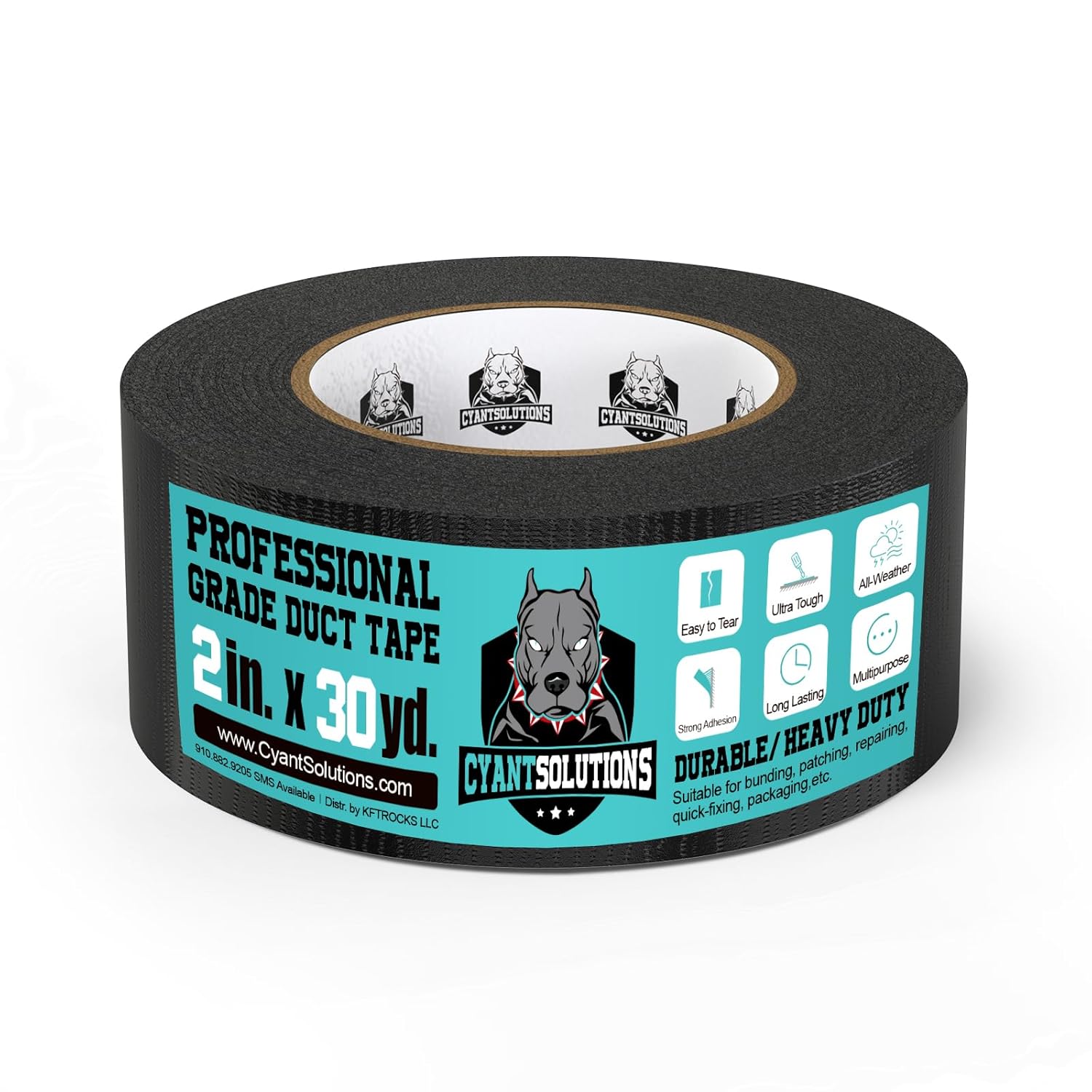 Black Duct Tape for Heavy-Duty Use