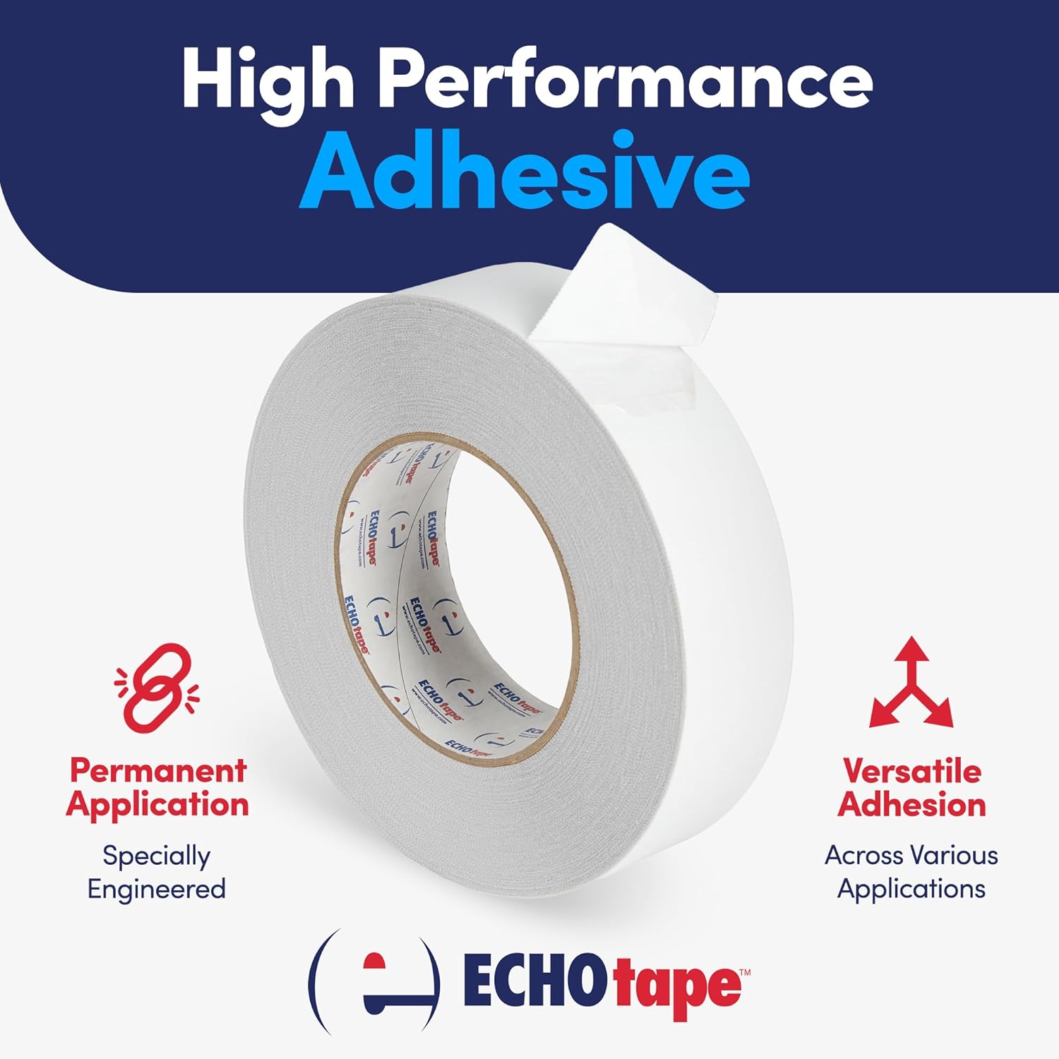 ECHOtape DC-M194A Double-Sided polyester tape Cold Weather Performance