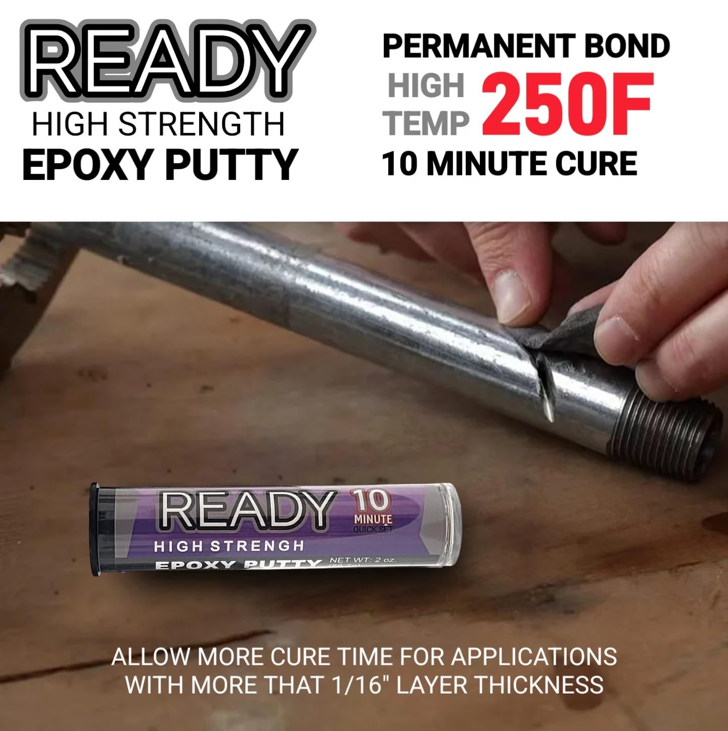 Quick Set Epoxy Putty for High Temperatures