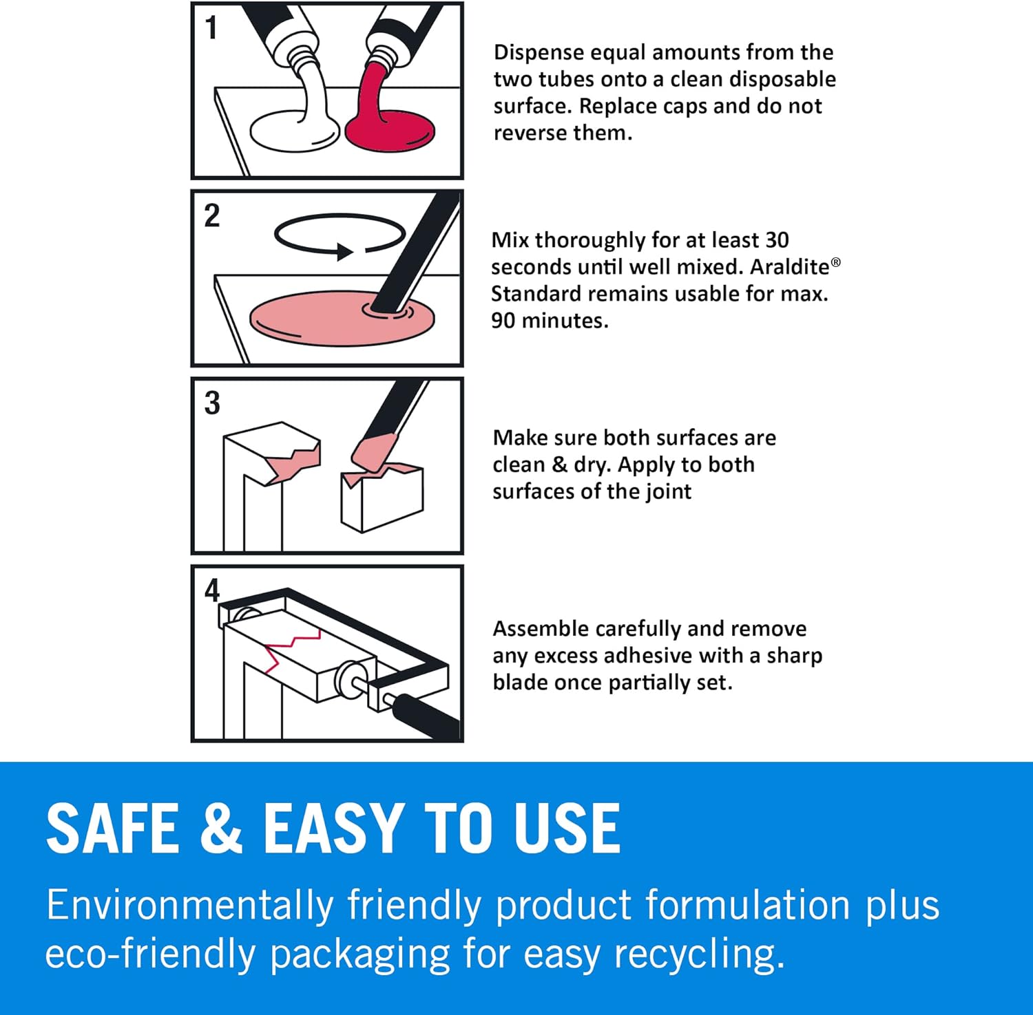 Secure Two-Part Epoxy Adhesive