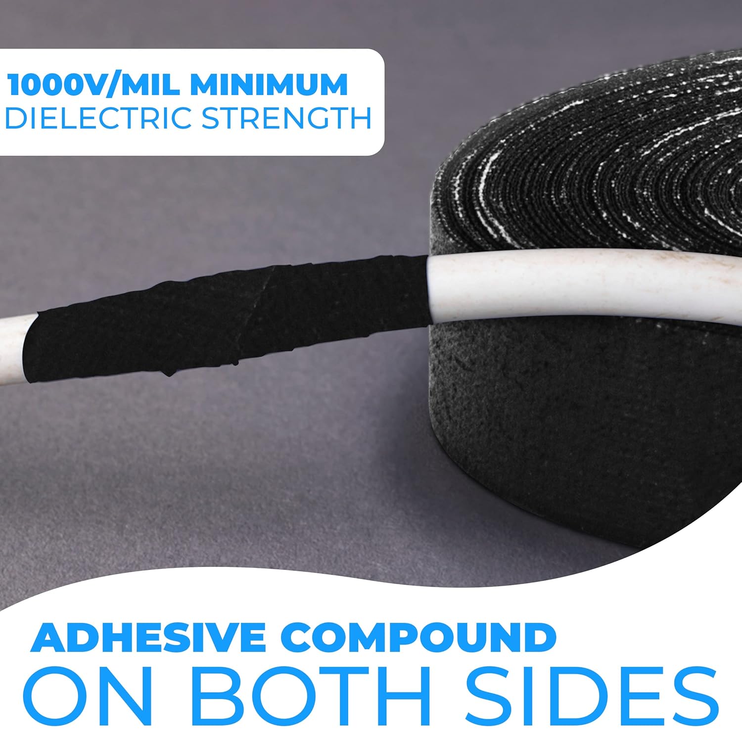 OHLECTRIC Duct Tape - Cloth Adhesive for Wire Protection