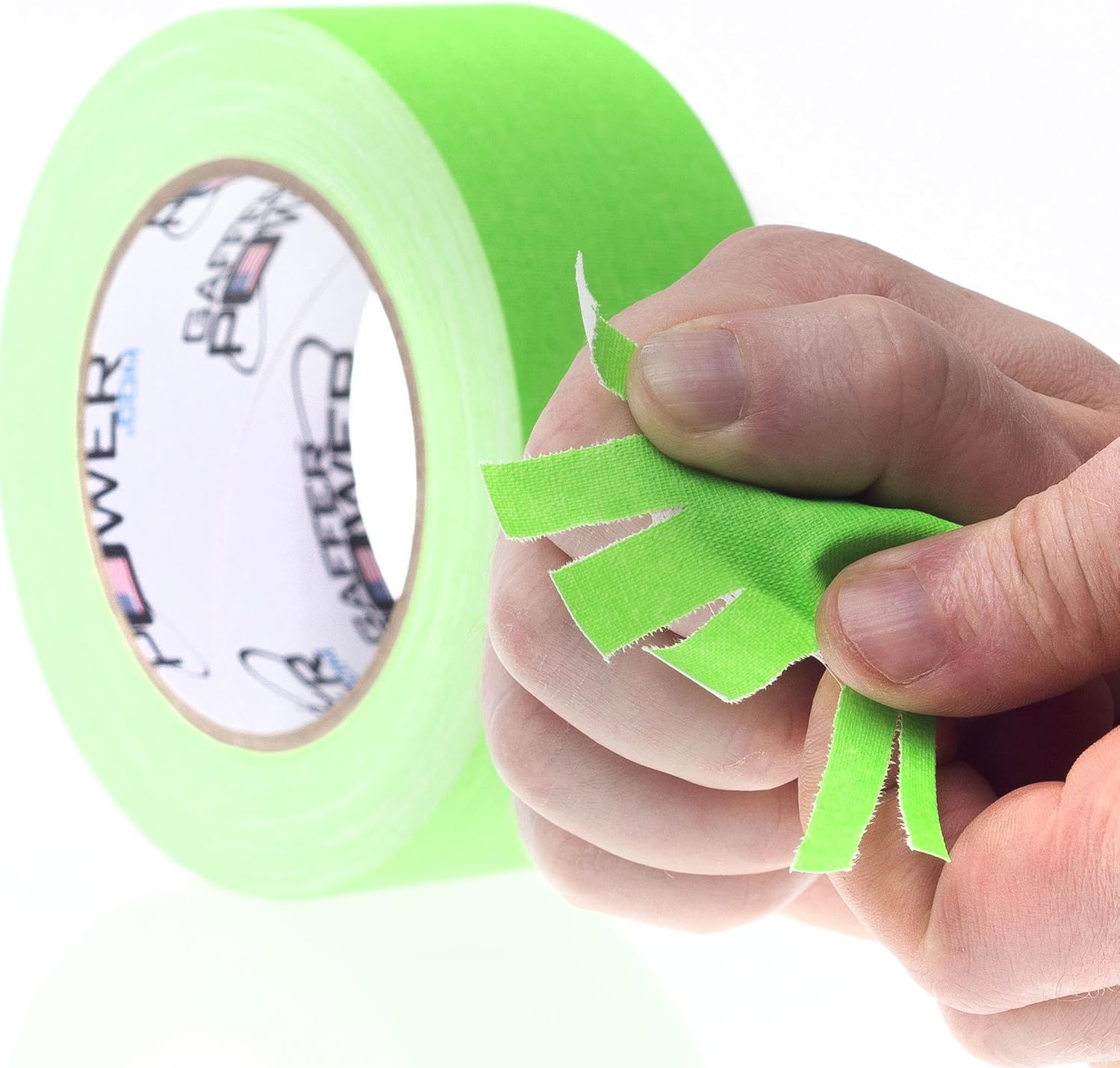 Professional Fluorescent Green Gaffer Tape