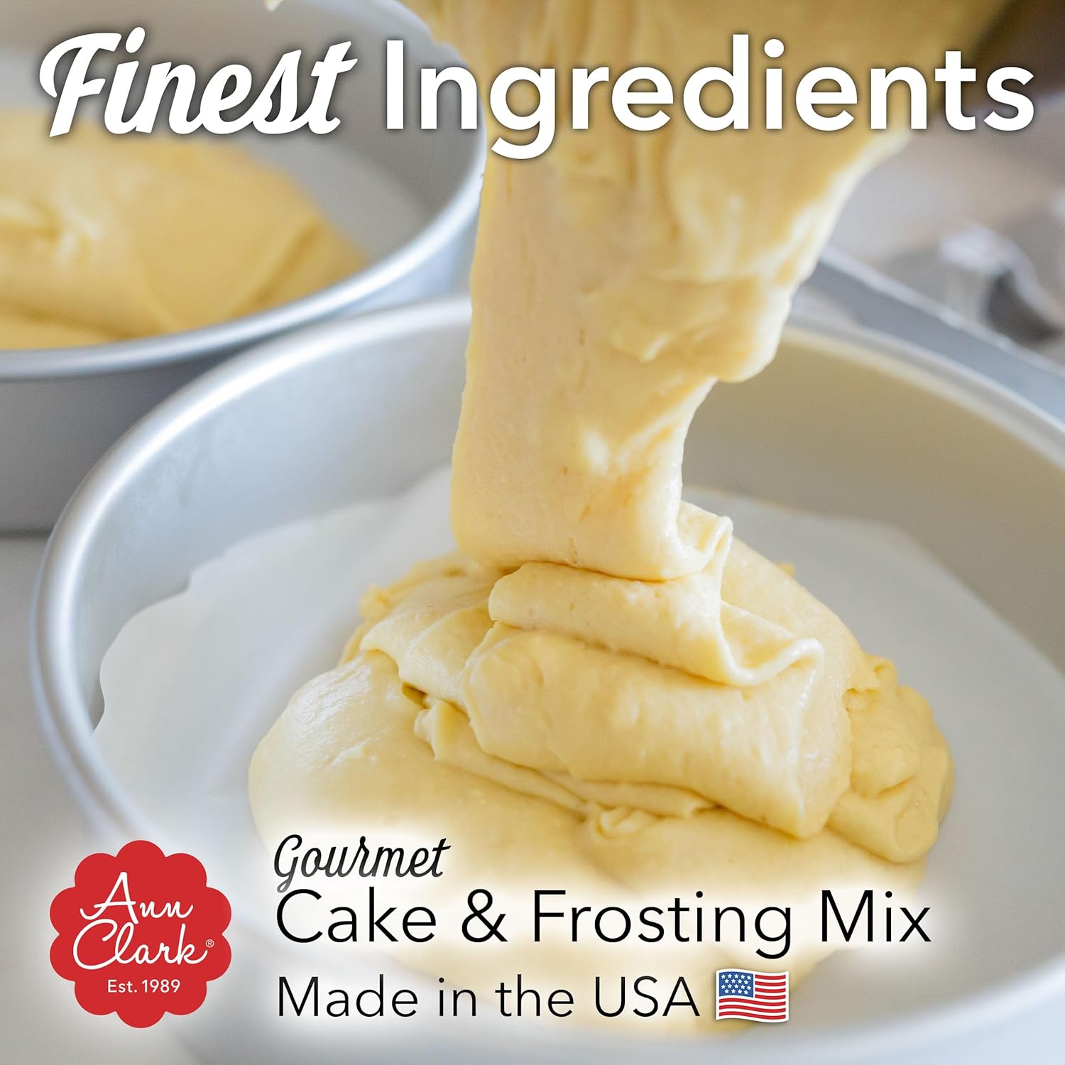 Ann Clark Gourmet Yellow Cake Chocolate Mousse Frosting Mix