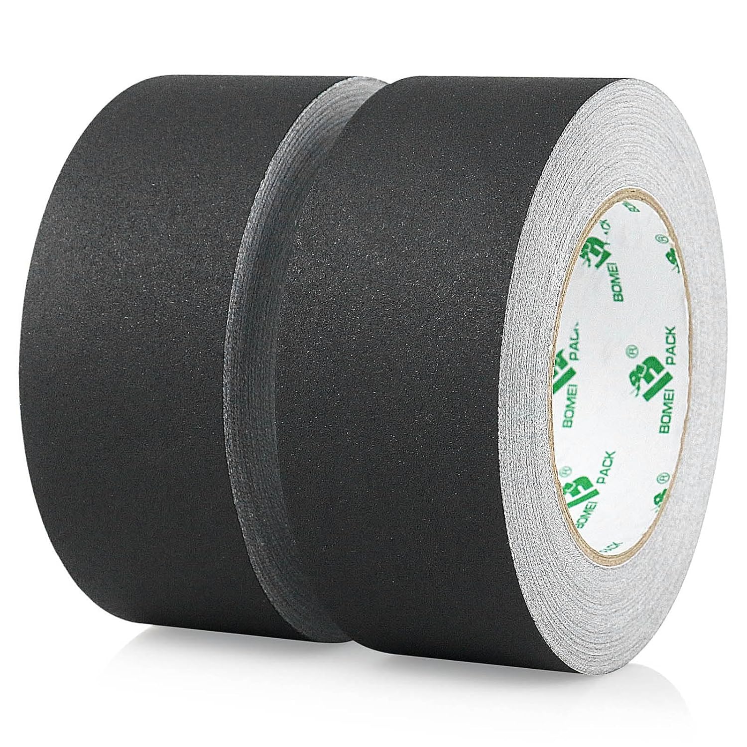 BOMEI PACK Gaffer Tape 2inch x 30yds Black Non-Reflective